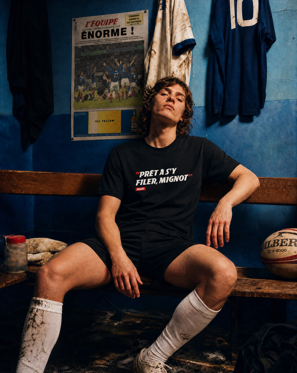 Tee Shirt Prêt à s'y filer, Mignot - L'Equipe x Foot Dimanche