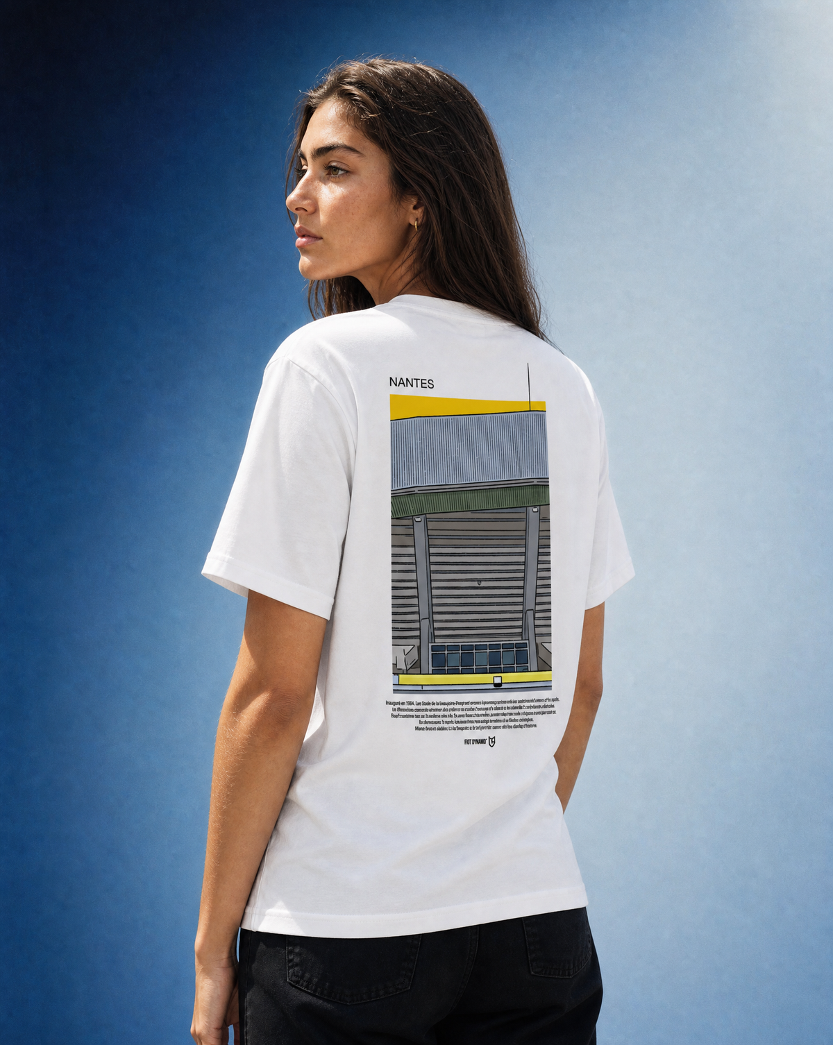 Tee Shirt Nantes - Foot Dimanche x Mark Johnson