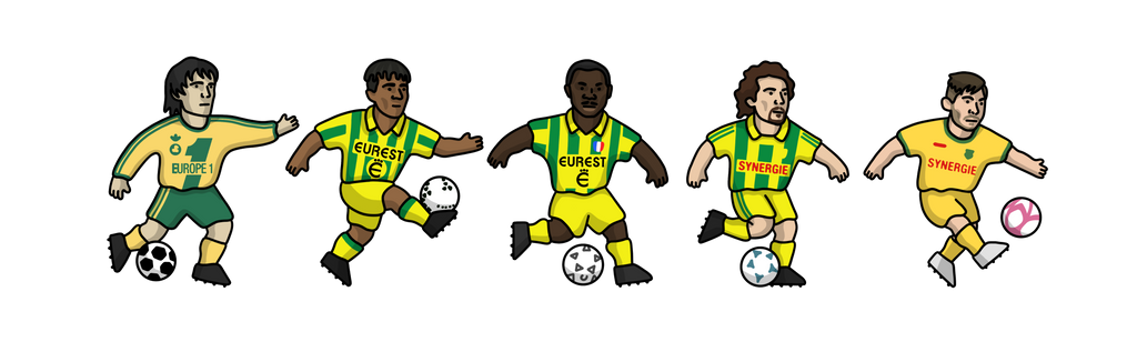 Tee Shirt Nantes - Foot Dimanche x Clément Striano
