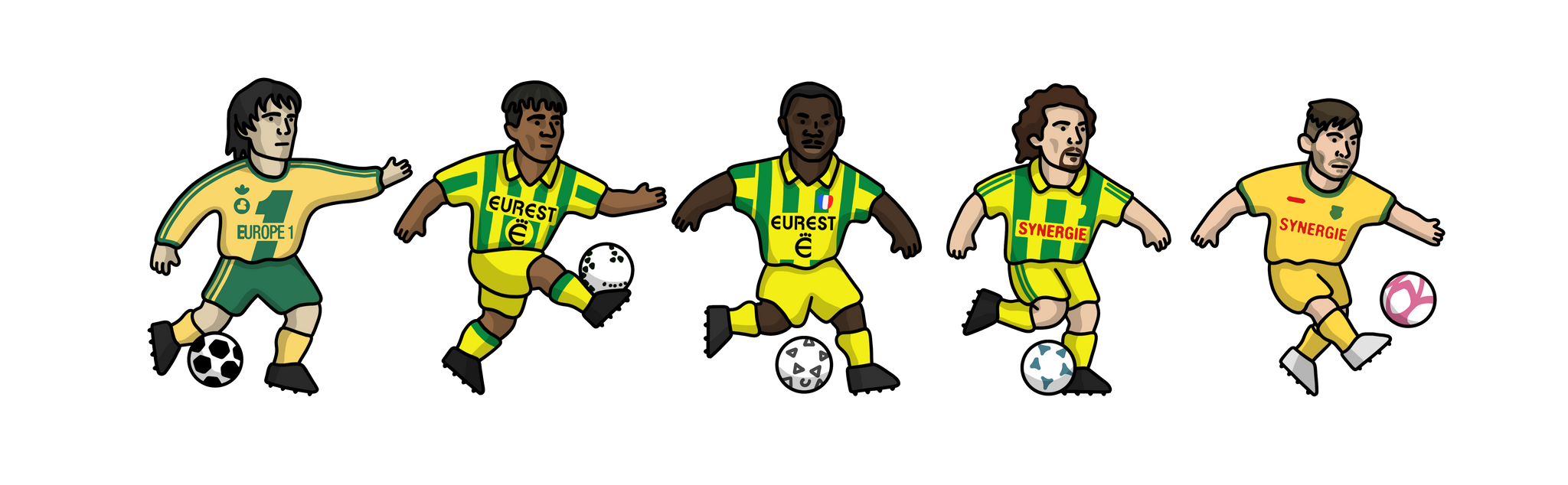 Tee Shirt Nantes - Foot Dimanche x Clément Striano