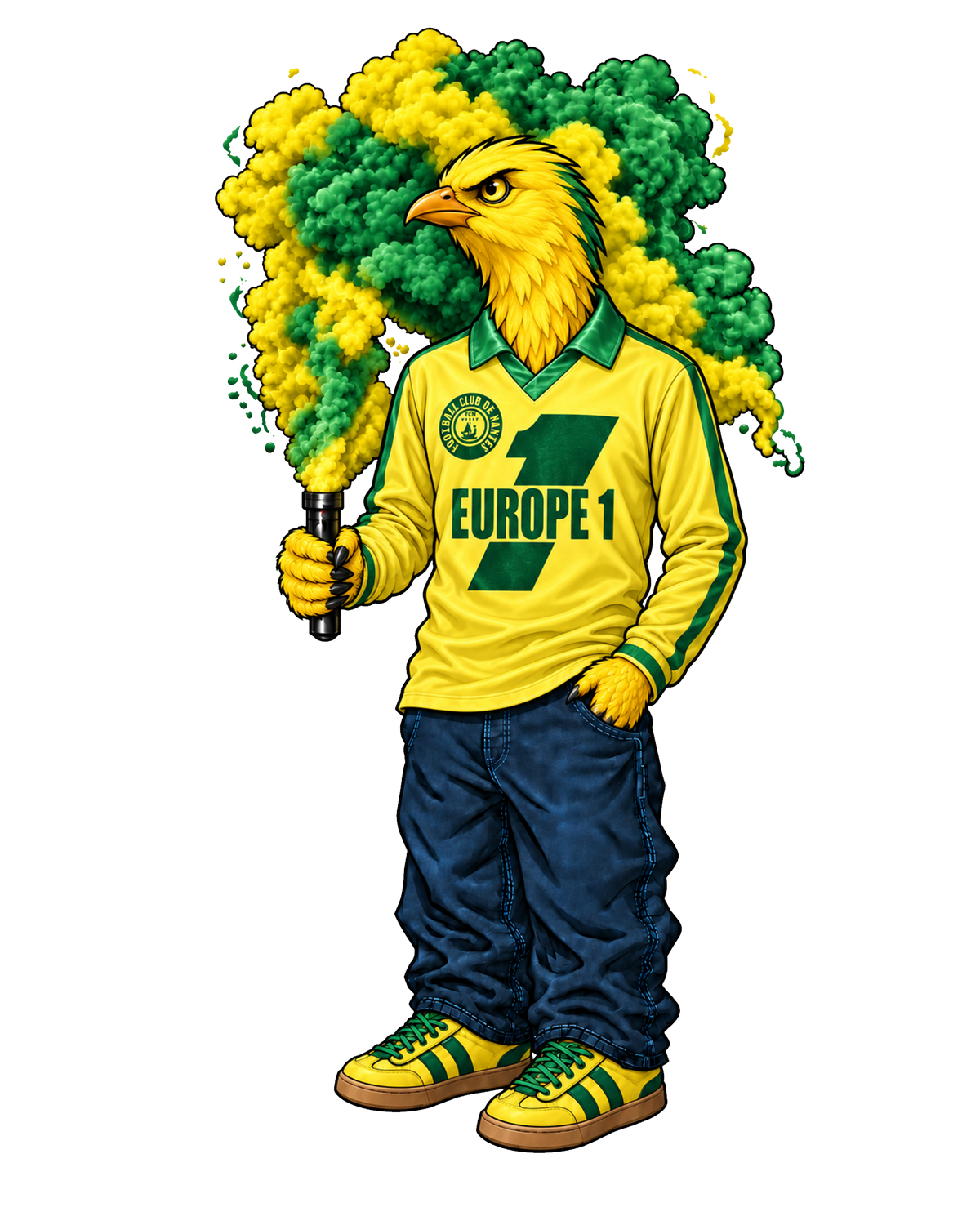 Tee-shirt Canari - Nantes Vintage