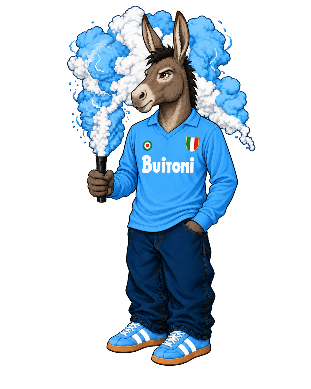 Tee-shirt ’O Ciuccio – Napoli Vintage