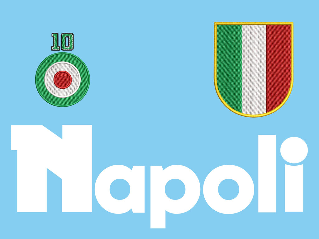 Sweat Napoli Rétro Brodé