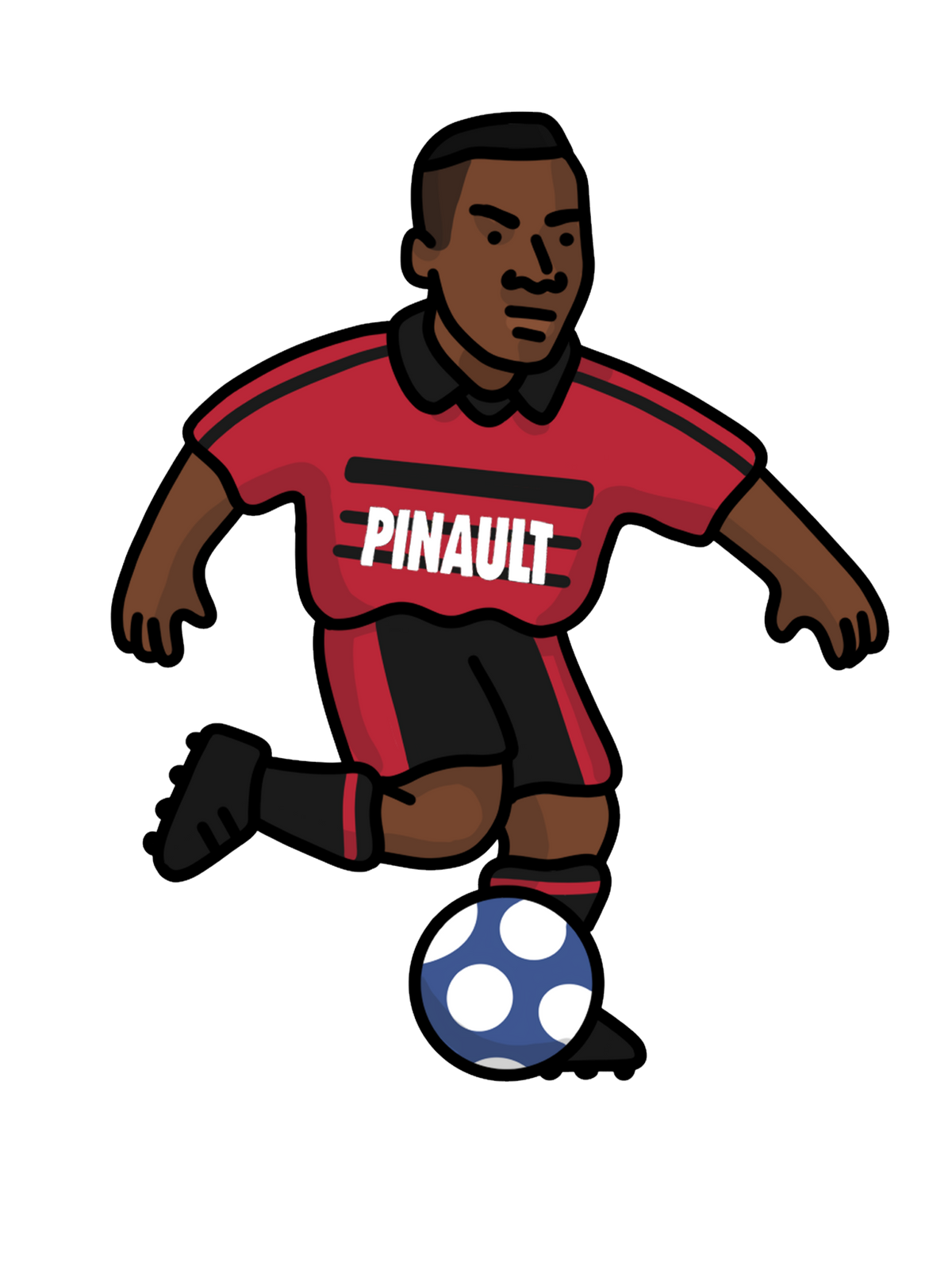 Chaussettes Nonda - Foot Dimanche x Clément Striano
