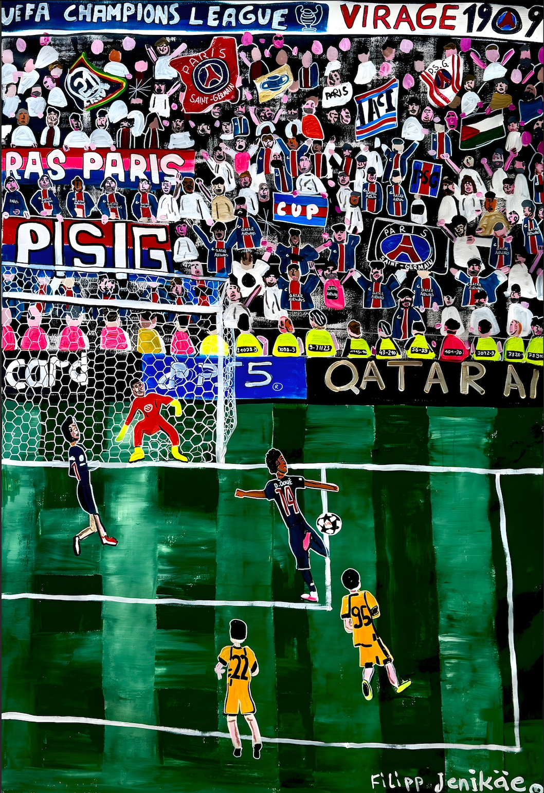 Sweat Capuche Parisien et Champion - Jenikäe x Foot Dimanche

