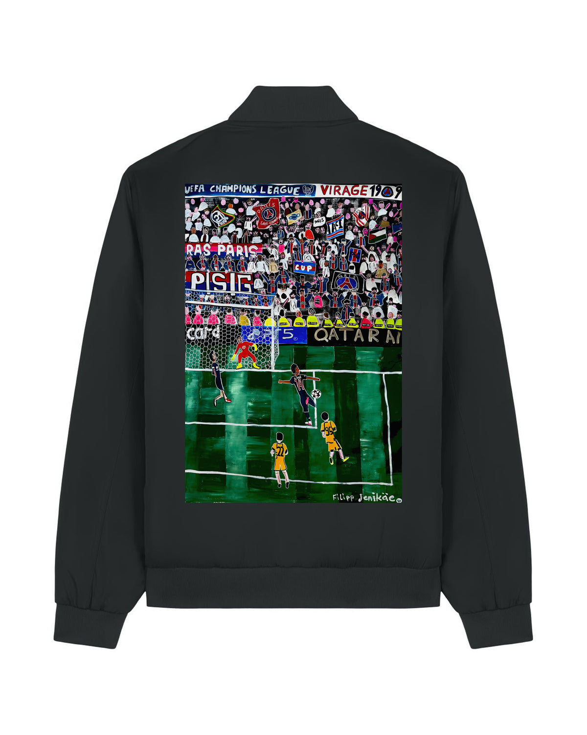 Bomber Parisien et Champion - Jenikäe x Foot Dimanche