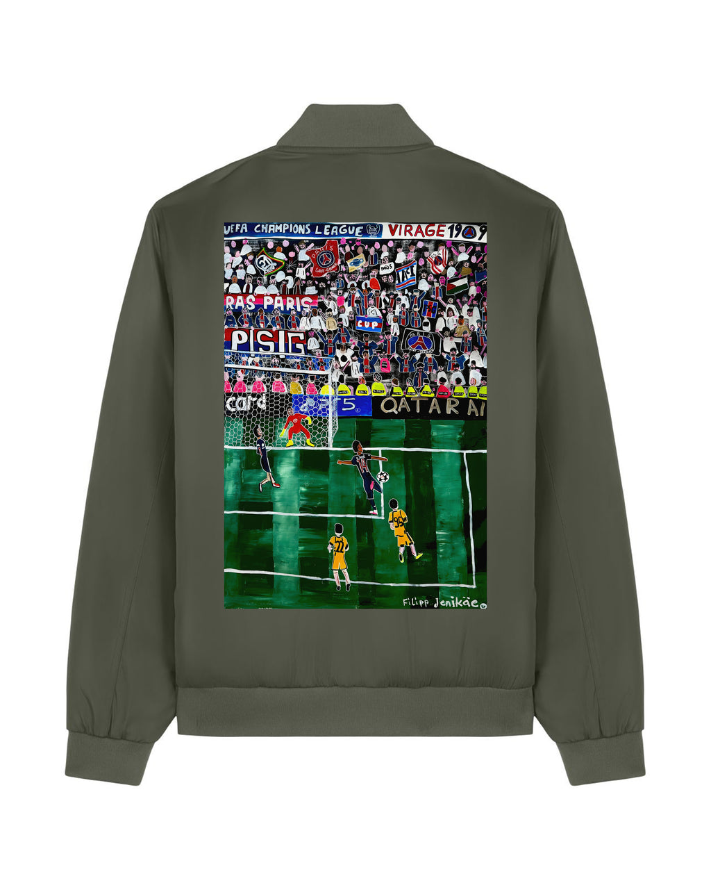 Bomber Parisien et Champion - Jenikäe x Foot Dimanche