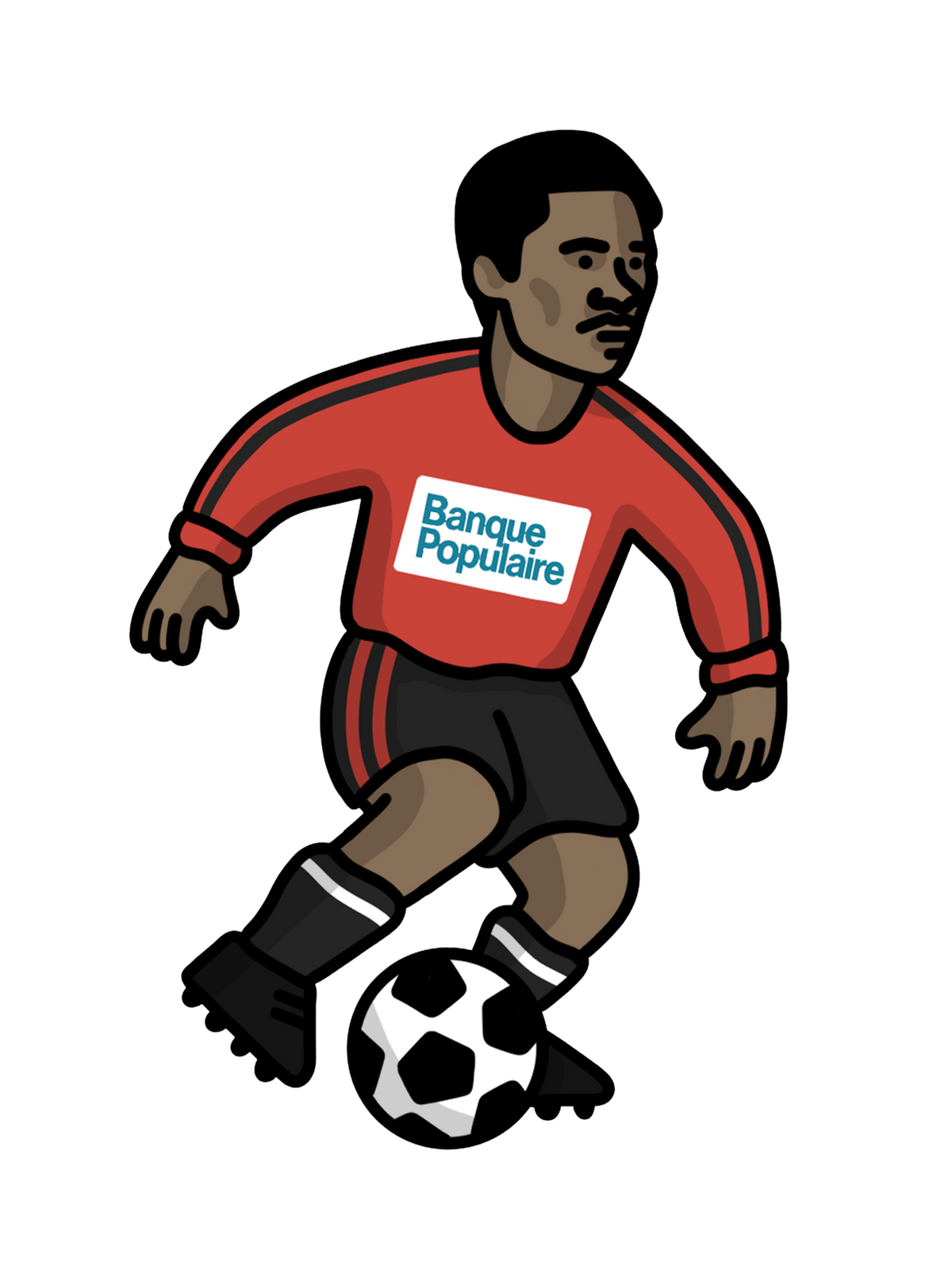 Pack 5 Chaussettes Rennes - Foot Dimanche x Clément Striano