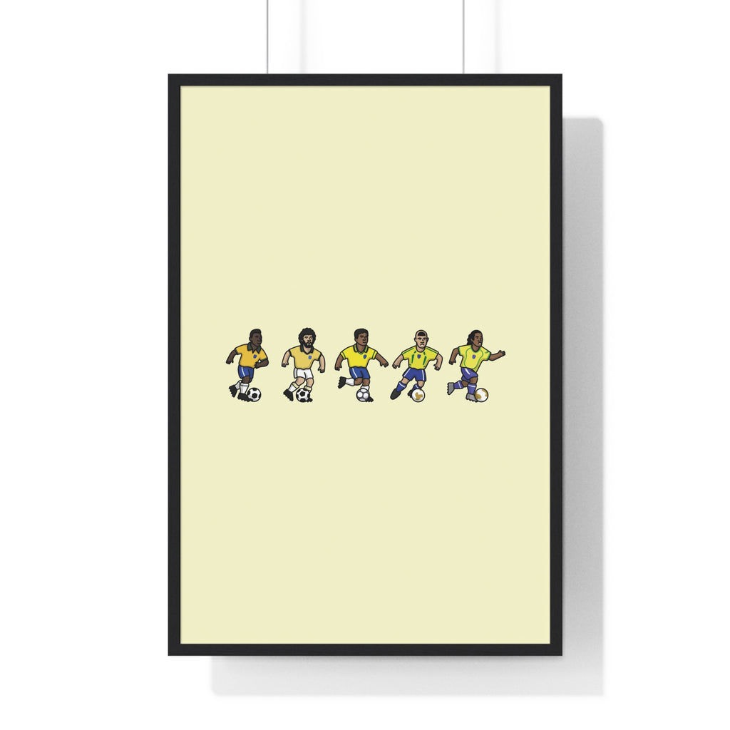 Poster Brésil - Foot Dimanche x Clément Striano