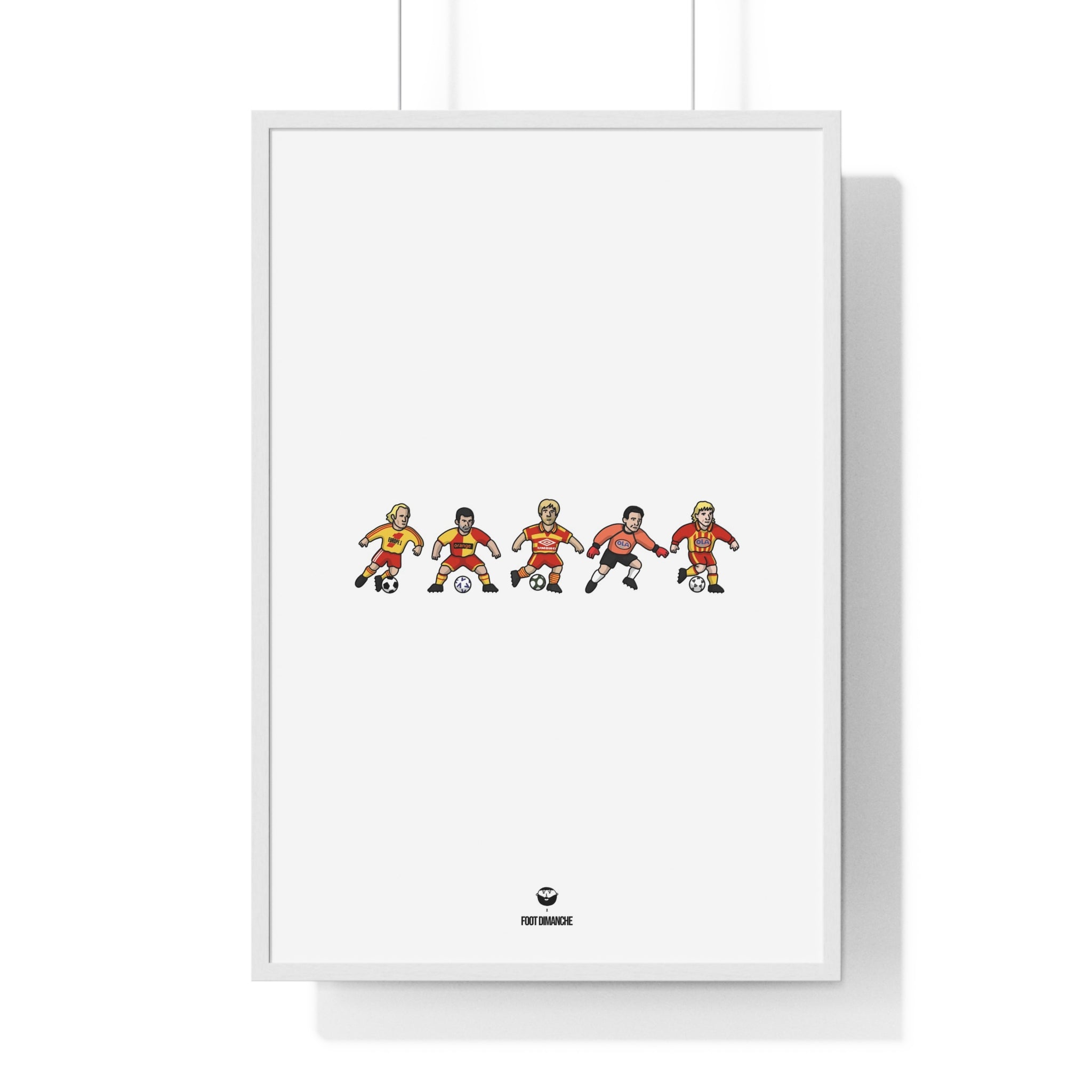 Poster Lens - Foot Dimanche x Clément Striano