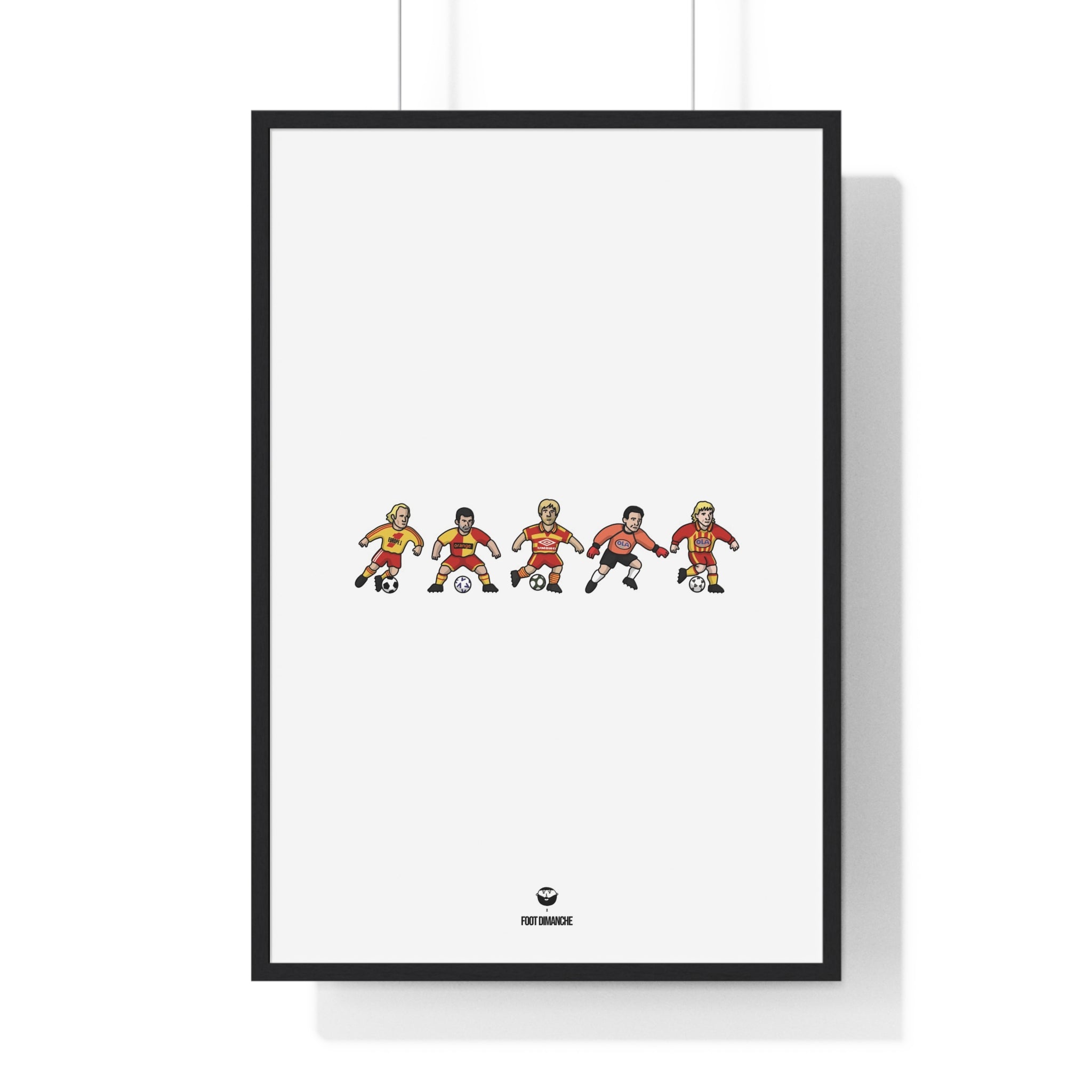 Poster Lens - Foot Dimanche x Clément Striano