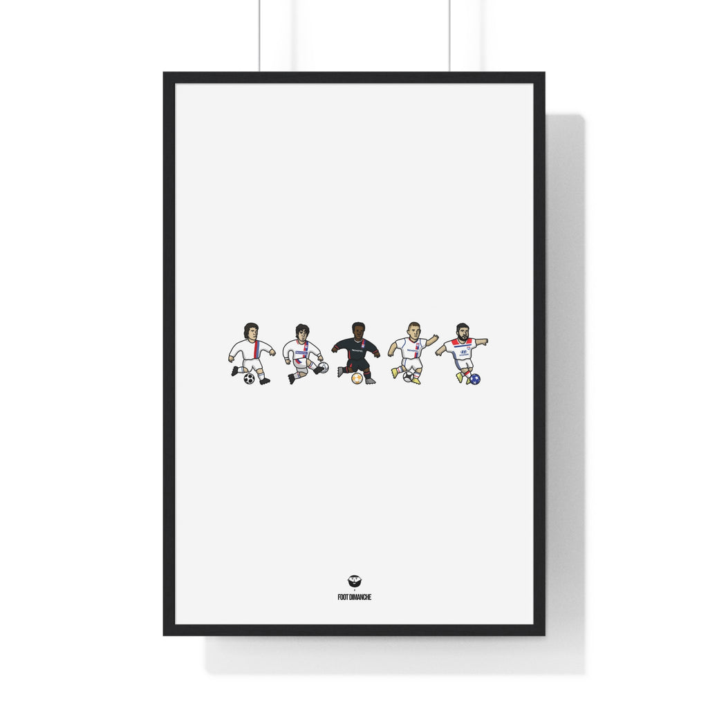 Poster Lyon - Foot Dimanche x Clément Striano