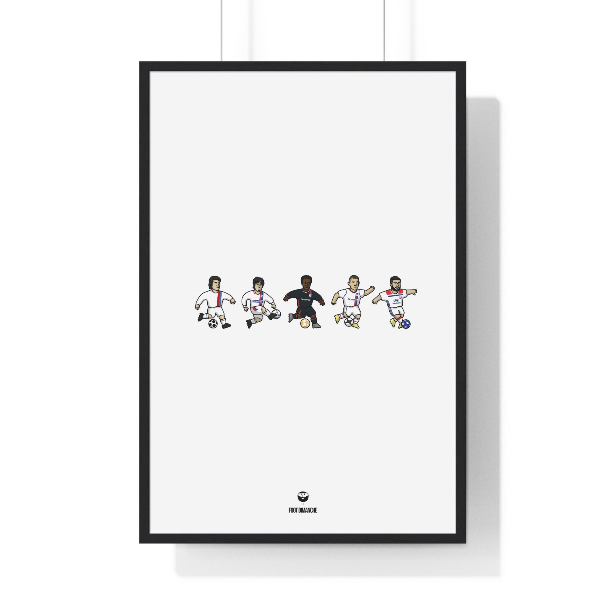 Poster Lyon - Foot Dimanche x Clément Striano