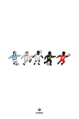 Poster Marseille - Foot Dimanche x Clément Striano