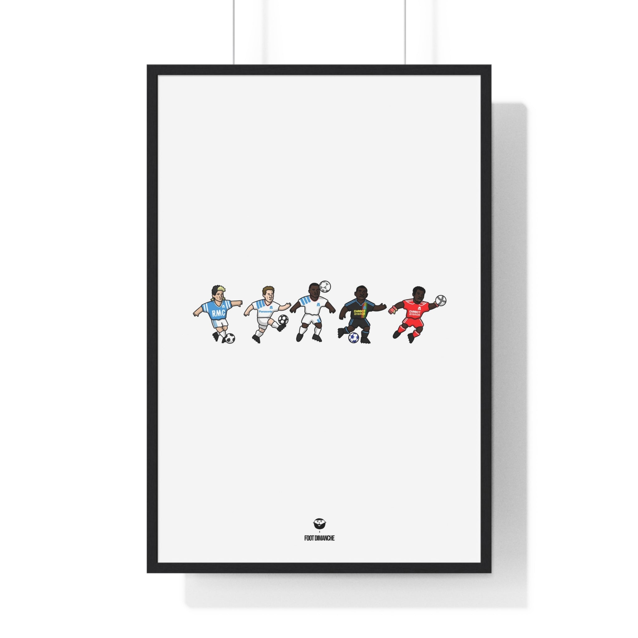 Poster Marseille - Foot Dimanche x Clément Striano