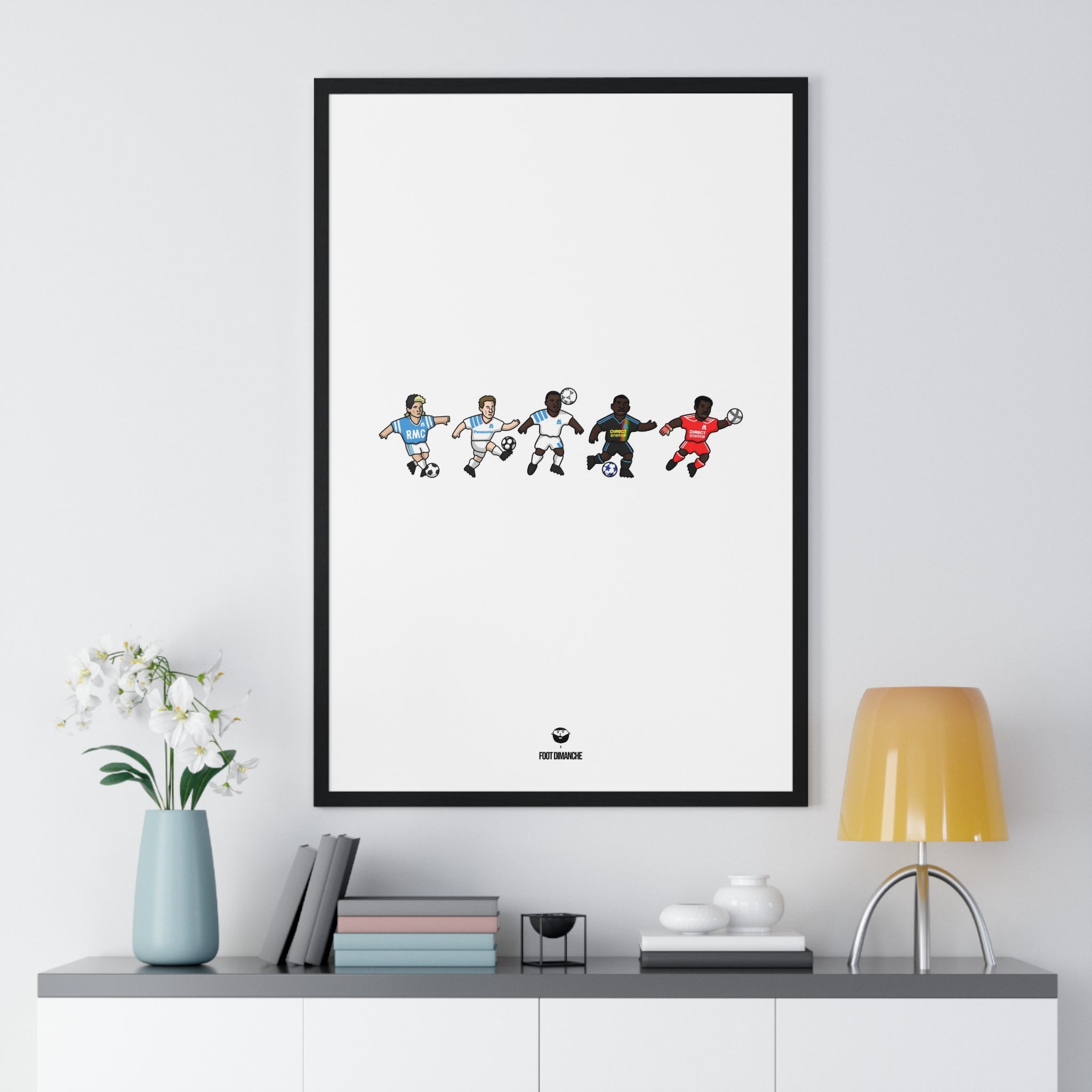 Poster Marseille - Foot Dimanche x Clément Striano