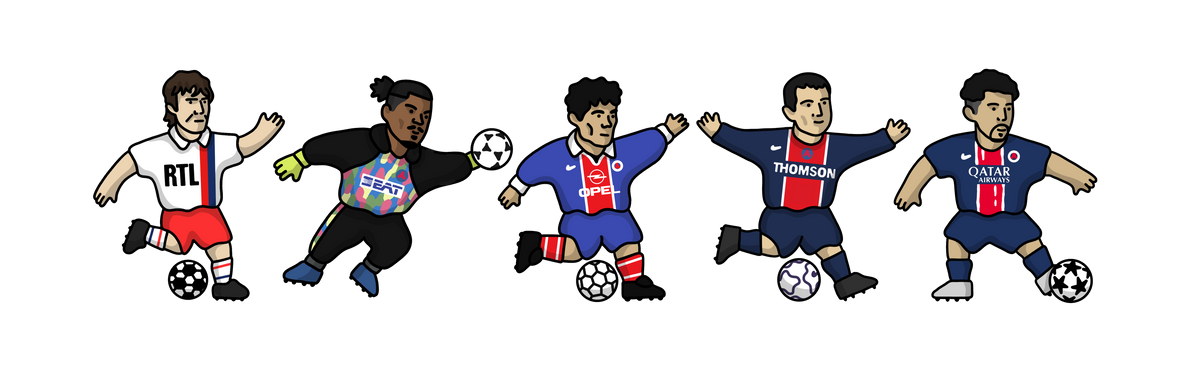 Tee Shirt Enfant Paris - Foot Dimanche x Clément Striano