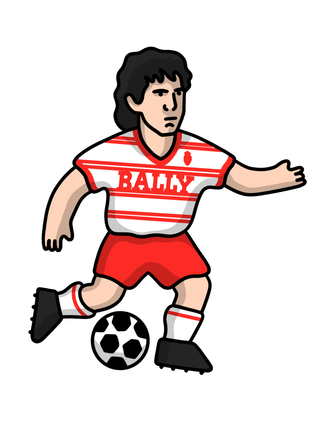 Chaussettes Puel - Foot Dimanche x Clément Striano