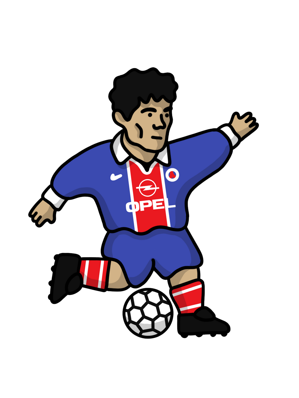 Pack 5 Chaussettes Paris - Foot Dimanche x Clément Striano