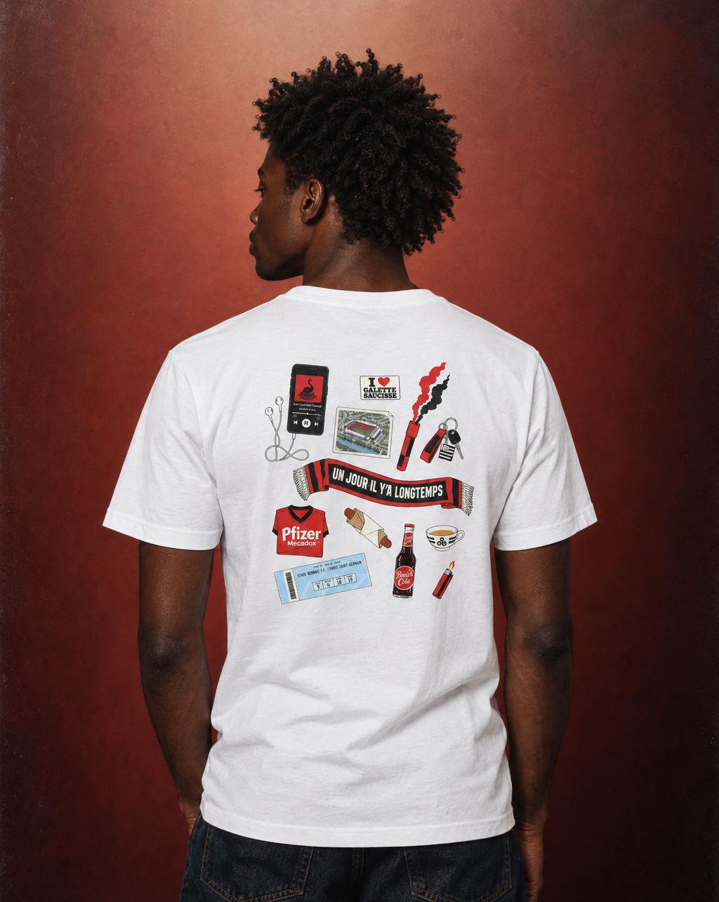 Tee Shirt Kit Supporter Rennes