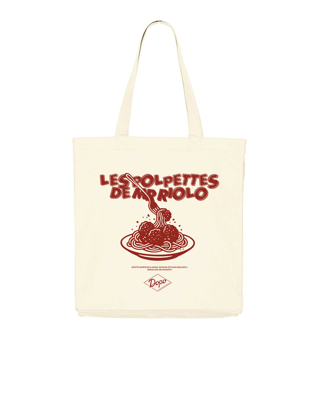Sac Polpettes de Monsieur Riolo  - Dopo x Foot Dimanche