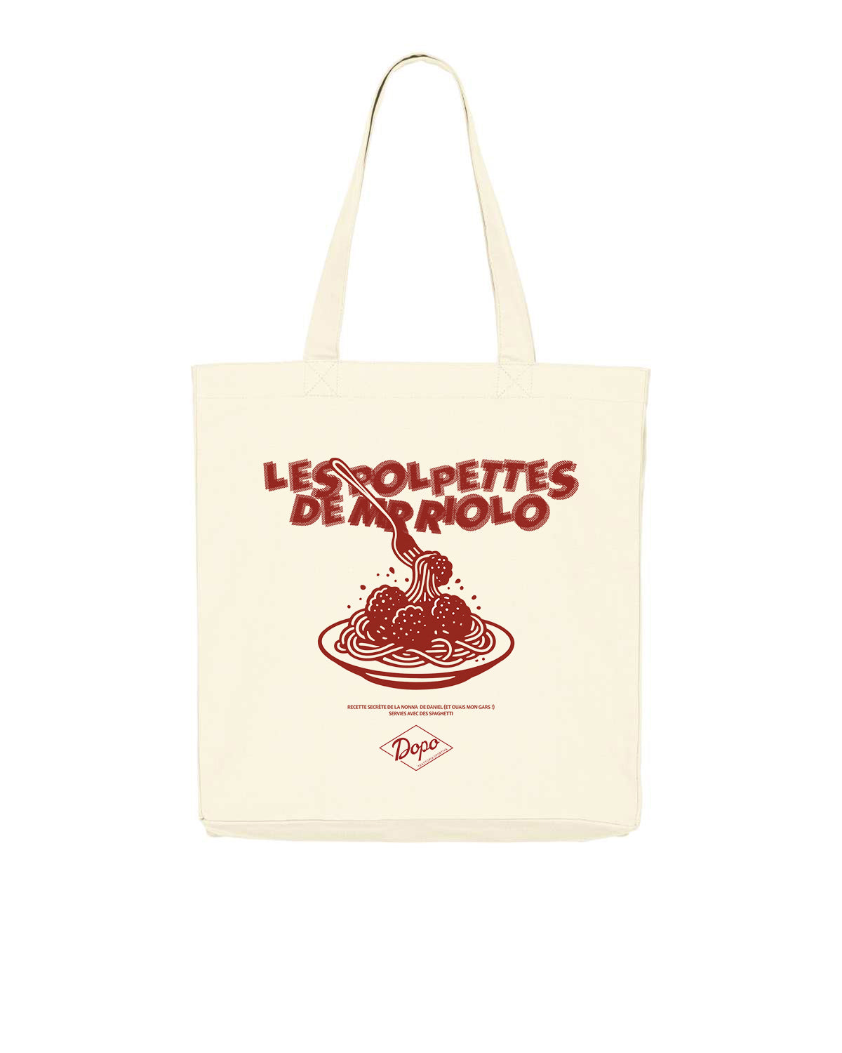 Sac Polpettes de Monsieur Riolo  - Dopo x Foot Dimanche