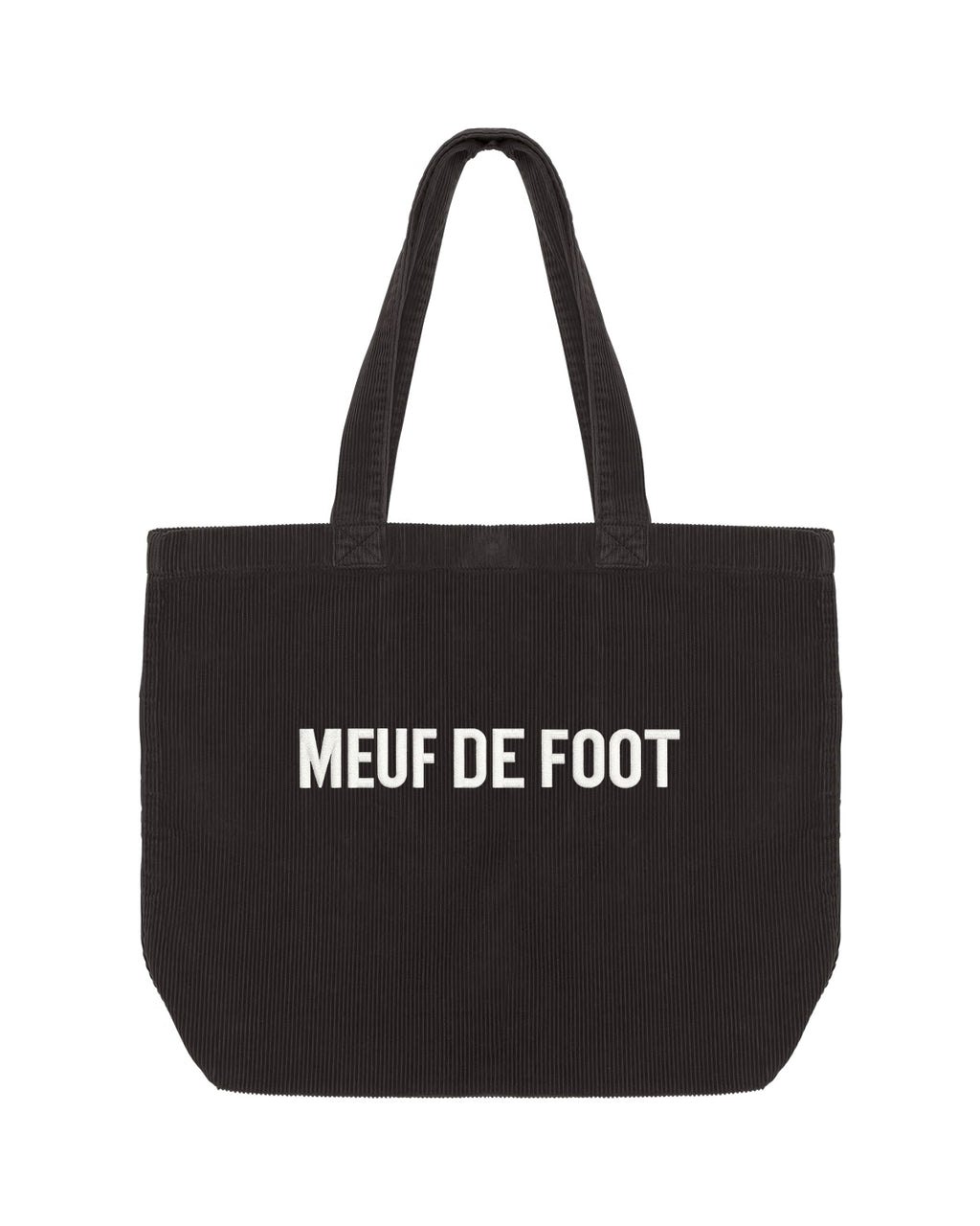 Sac velours côtelé MEUF DE FOOT