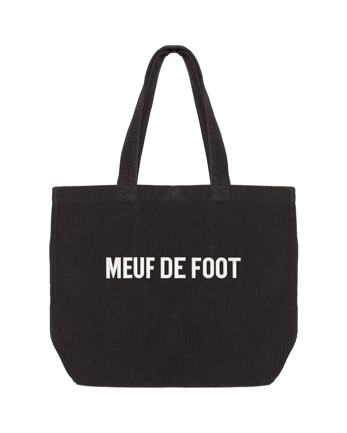 Sac velours côtelé MEUF DE FOOT