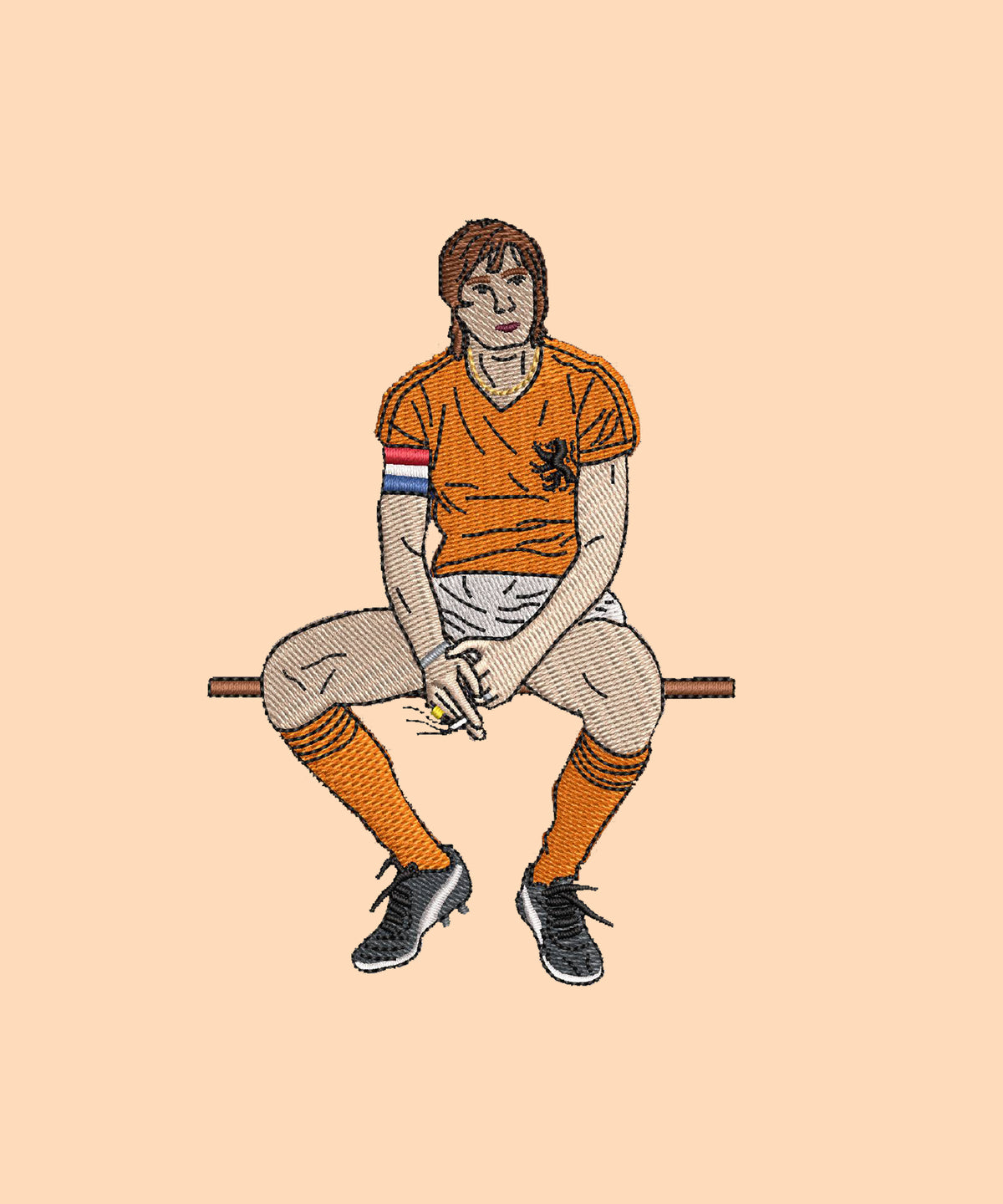 Tee Shirt Cruyff brodé - SOLDES