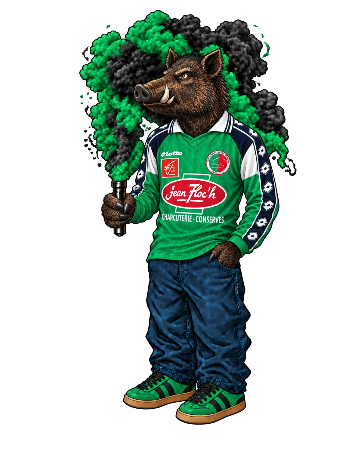 Tee-shirt Sanglier Sedan – CSSA Vintage