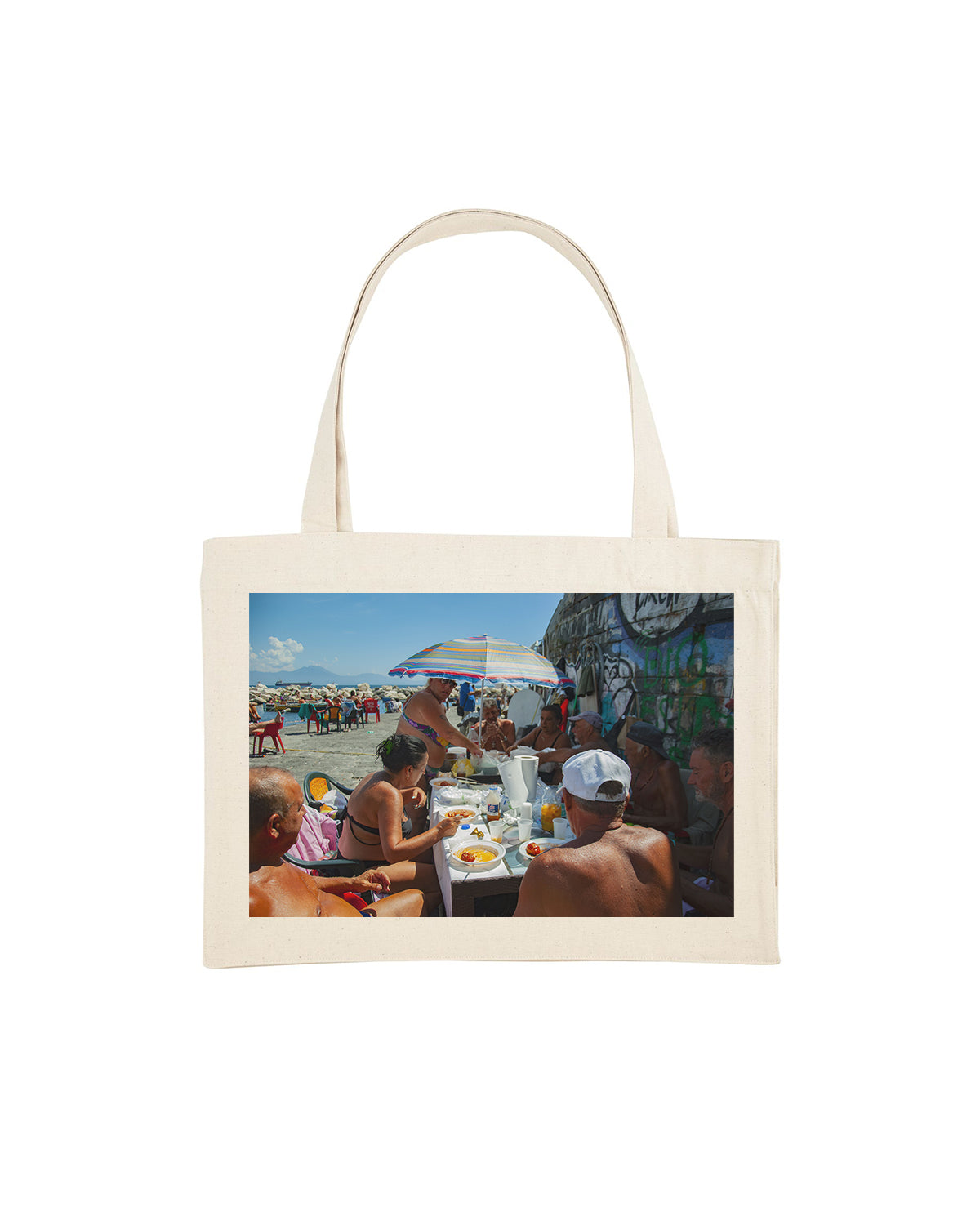 Shopping Bag We Come From Napoli - Foot Dimanche Napoli