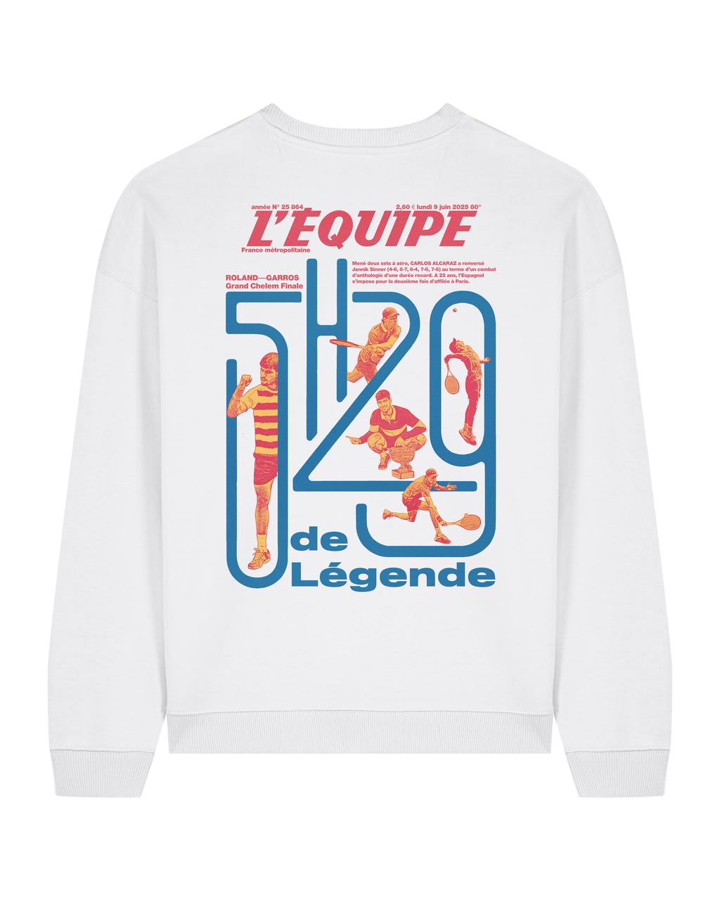 Sweat 5h29 de légende - L'Equipe x Foot Dimanche