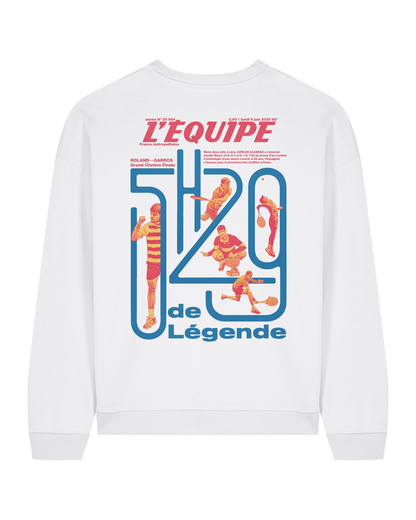 Sweat 5h29 de légende - L'Equipe x Foot Dimanche