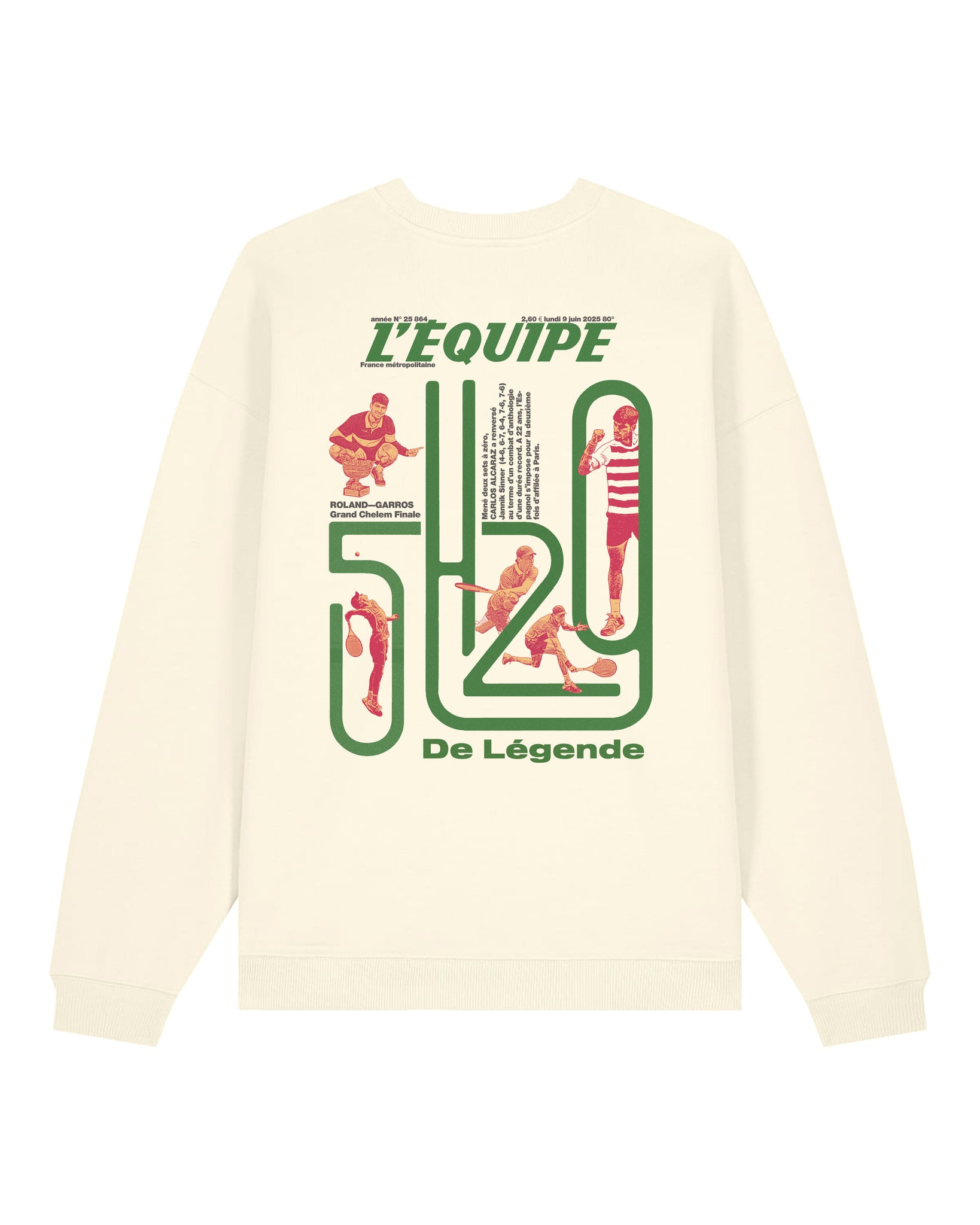 Sweat Sinner Alcaraz - L'Equipe x Foot Dimanche