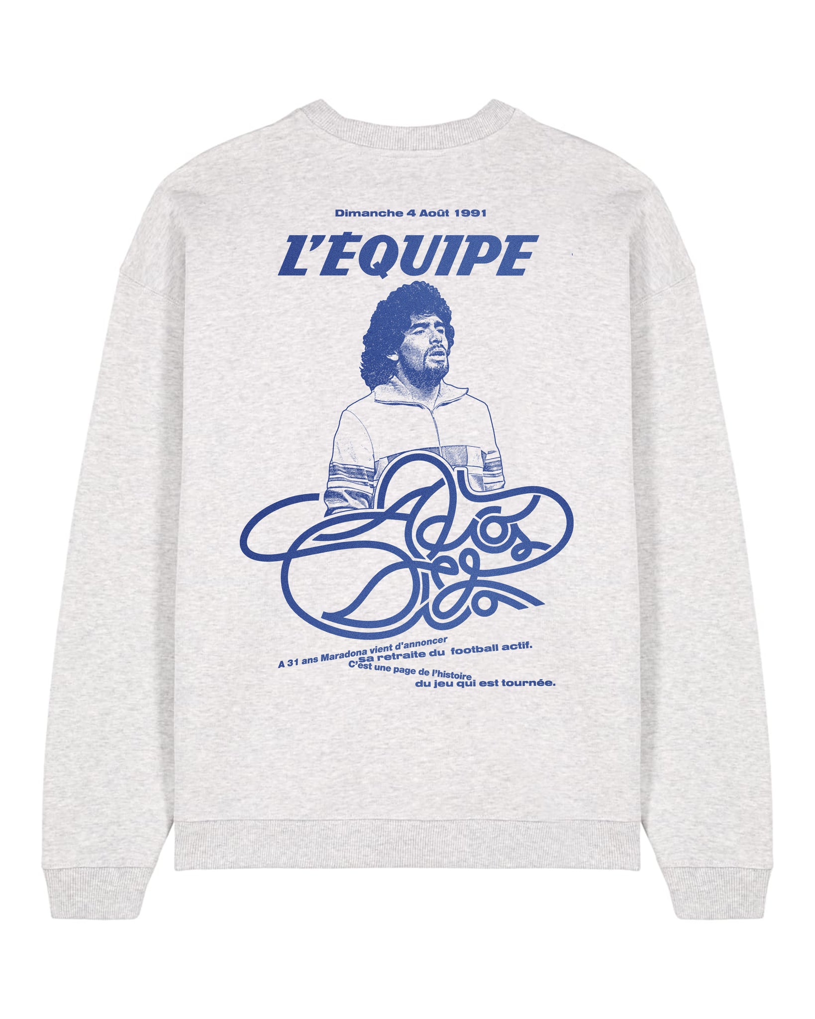 Sweat Adios Diego - L'Equipe x Foot Dimanche