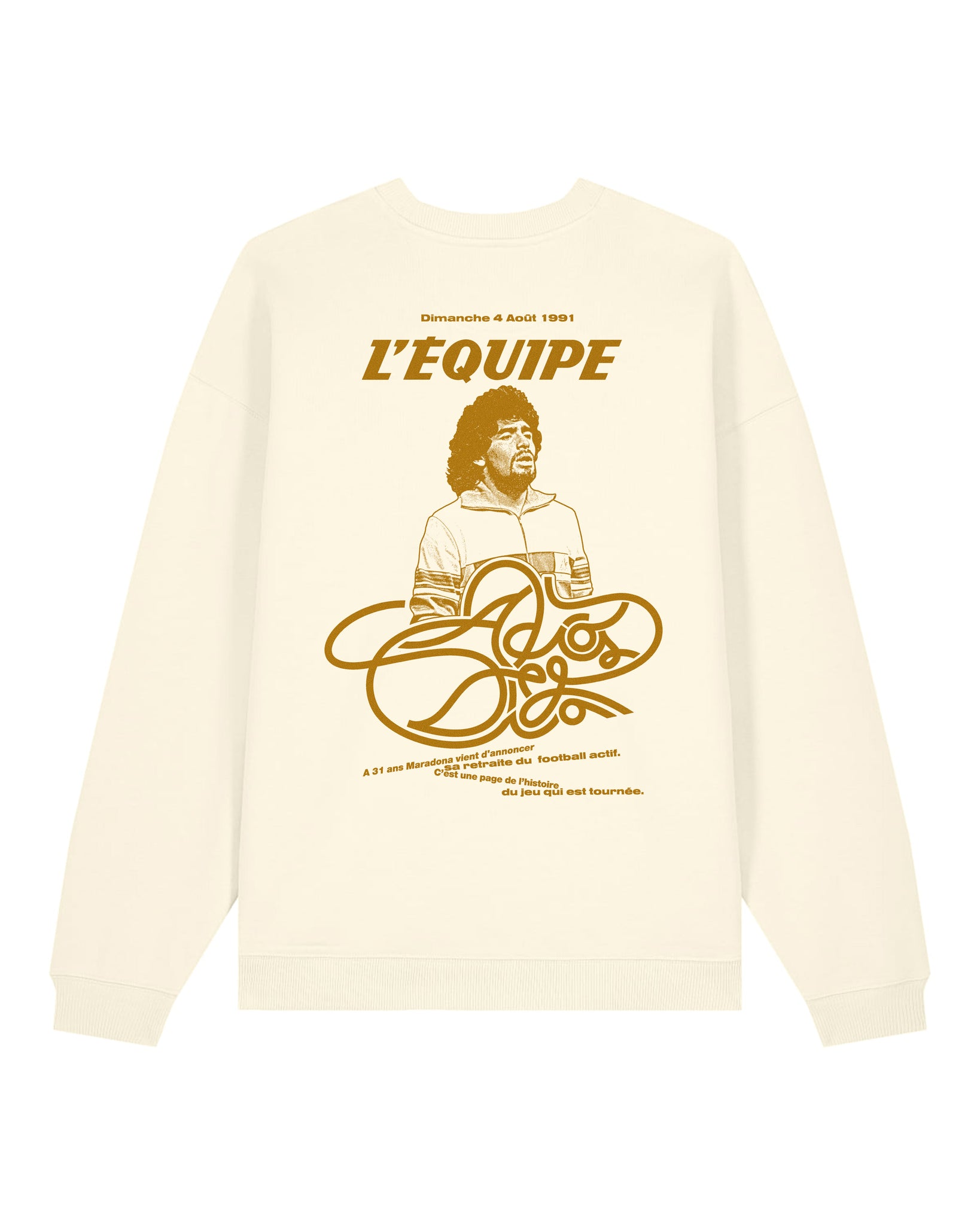 Sweat Adios Diego - L'Equipe x Foot Dimanche