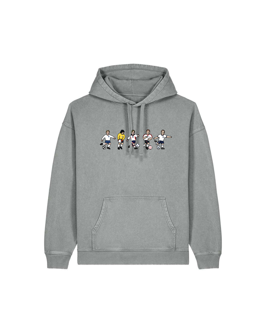 Sweat Capuche Angleterre - Foot Dimanche x Clément Striano