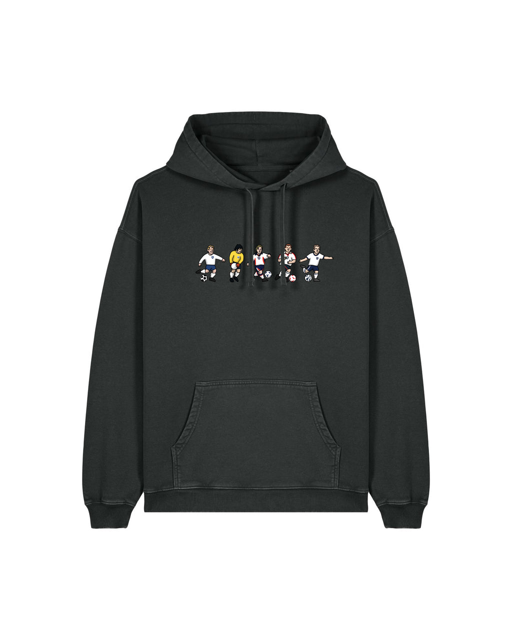 Sweat Capuche Angleterre - Foot Dimanche x Clément Striano