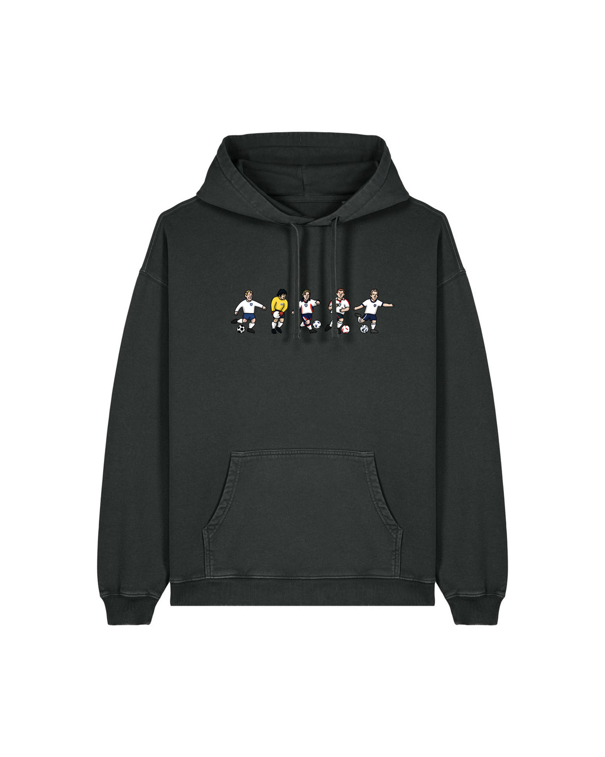 Sweat Capuche Angleterre - Foot Dimanche x Clément Striano