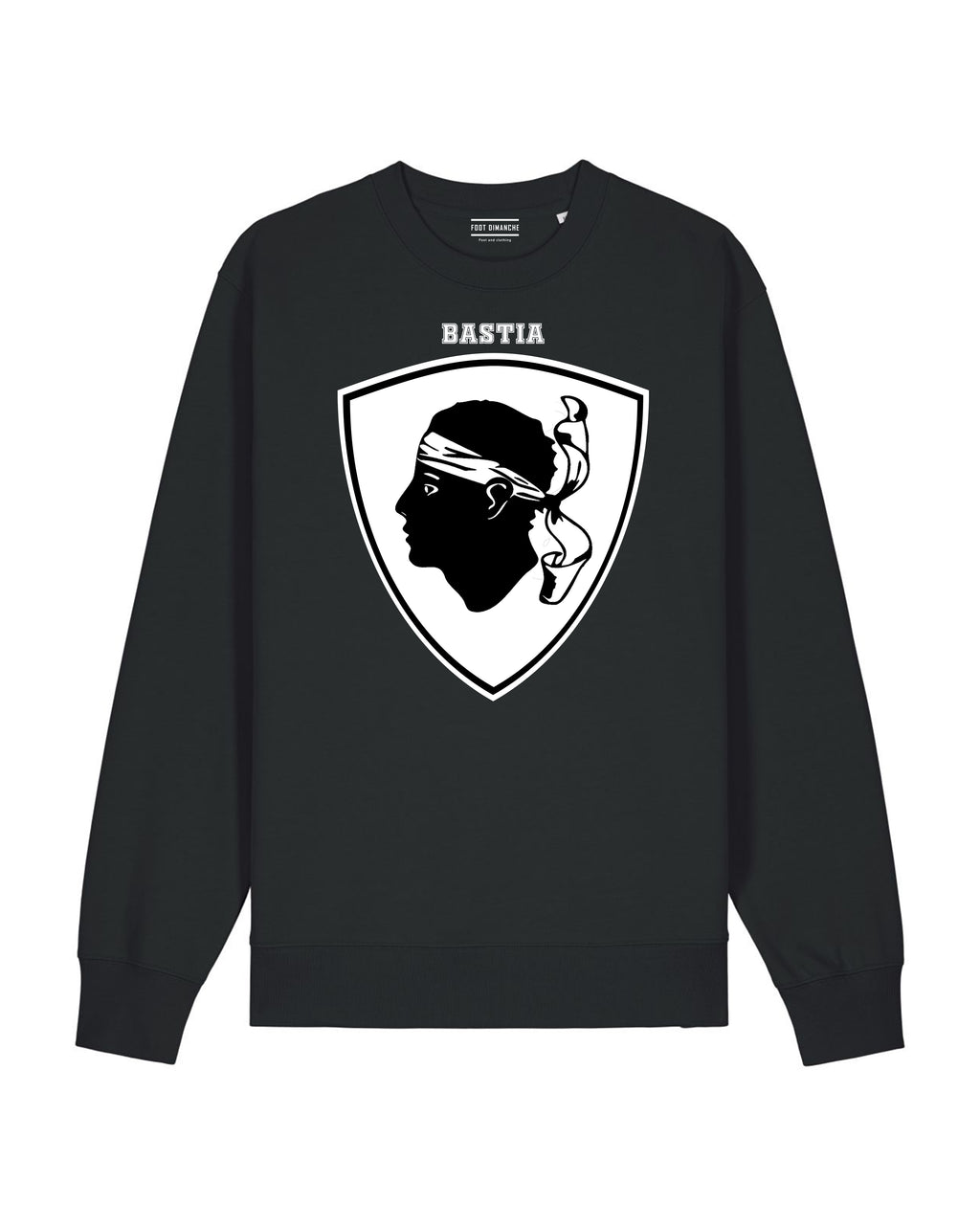 Sweat Bastia Rétro - Foot Dimanche