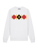 Sweat Belgique rétro 84 - Foot Dimanche