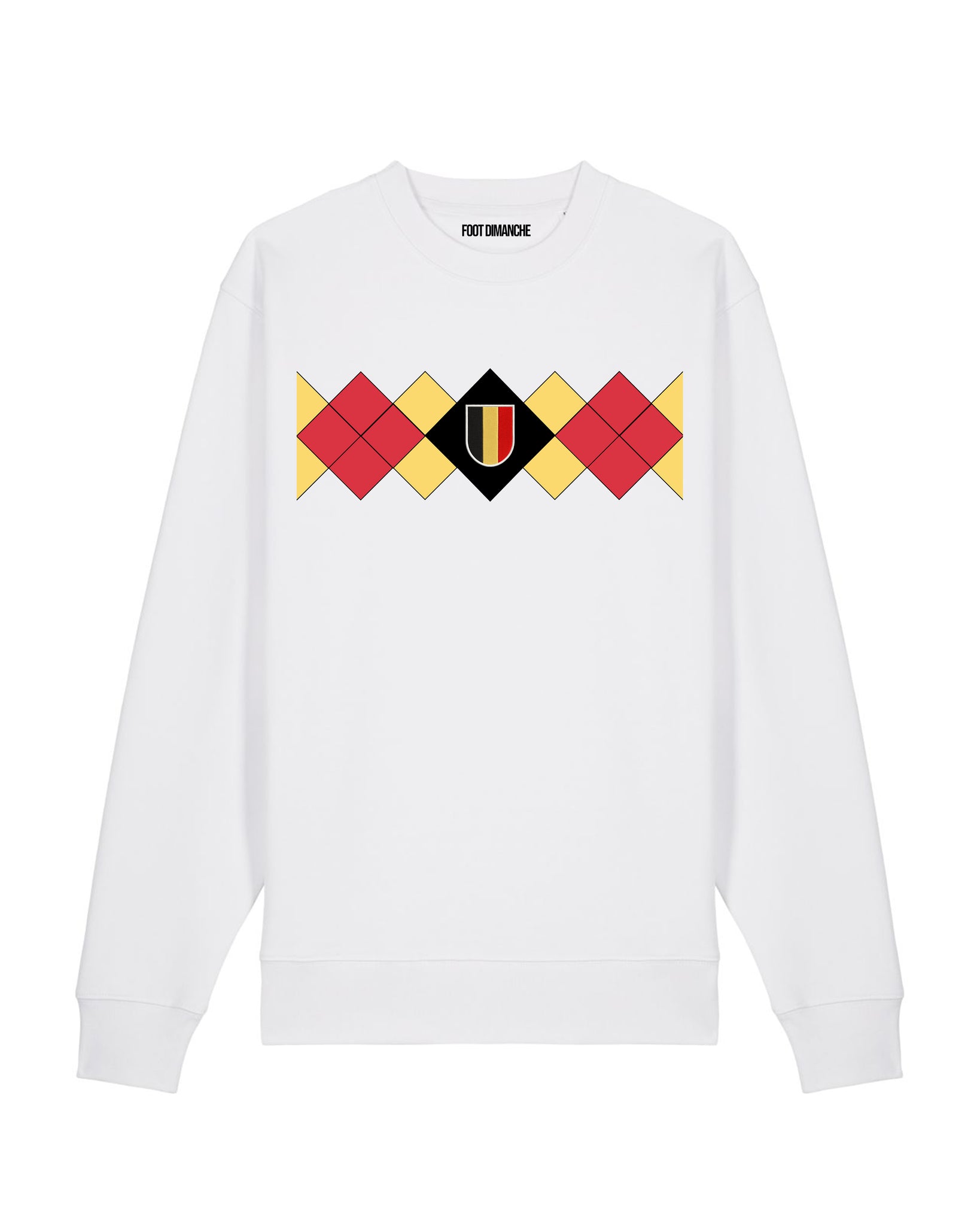 Sweat Belgique rétro 84 - Foot Dimanche