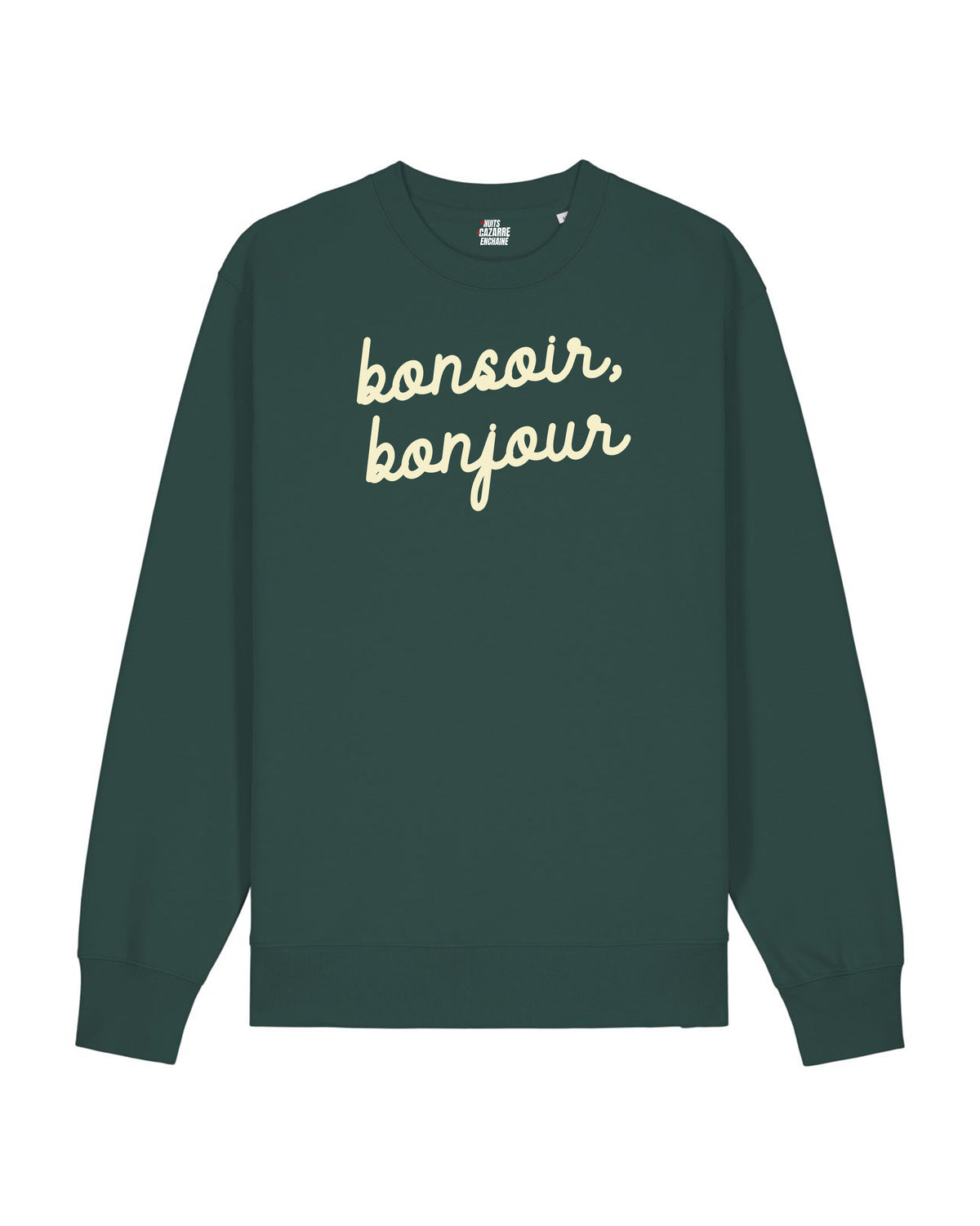 Sweat Bonsoir, Bonjour - Cazarre x Foot Dimanche