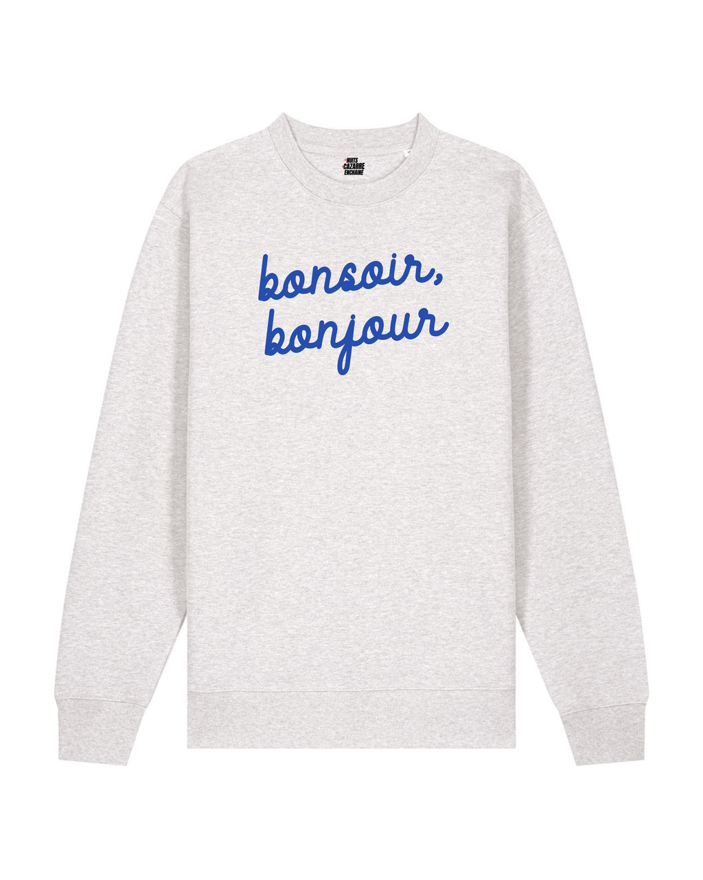 Sweat Bonsoir, Bonjour - Cazarre x Foot Dimanche