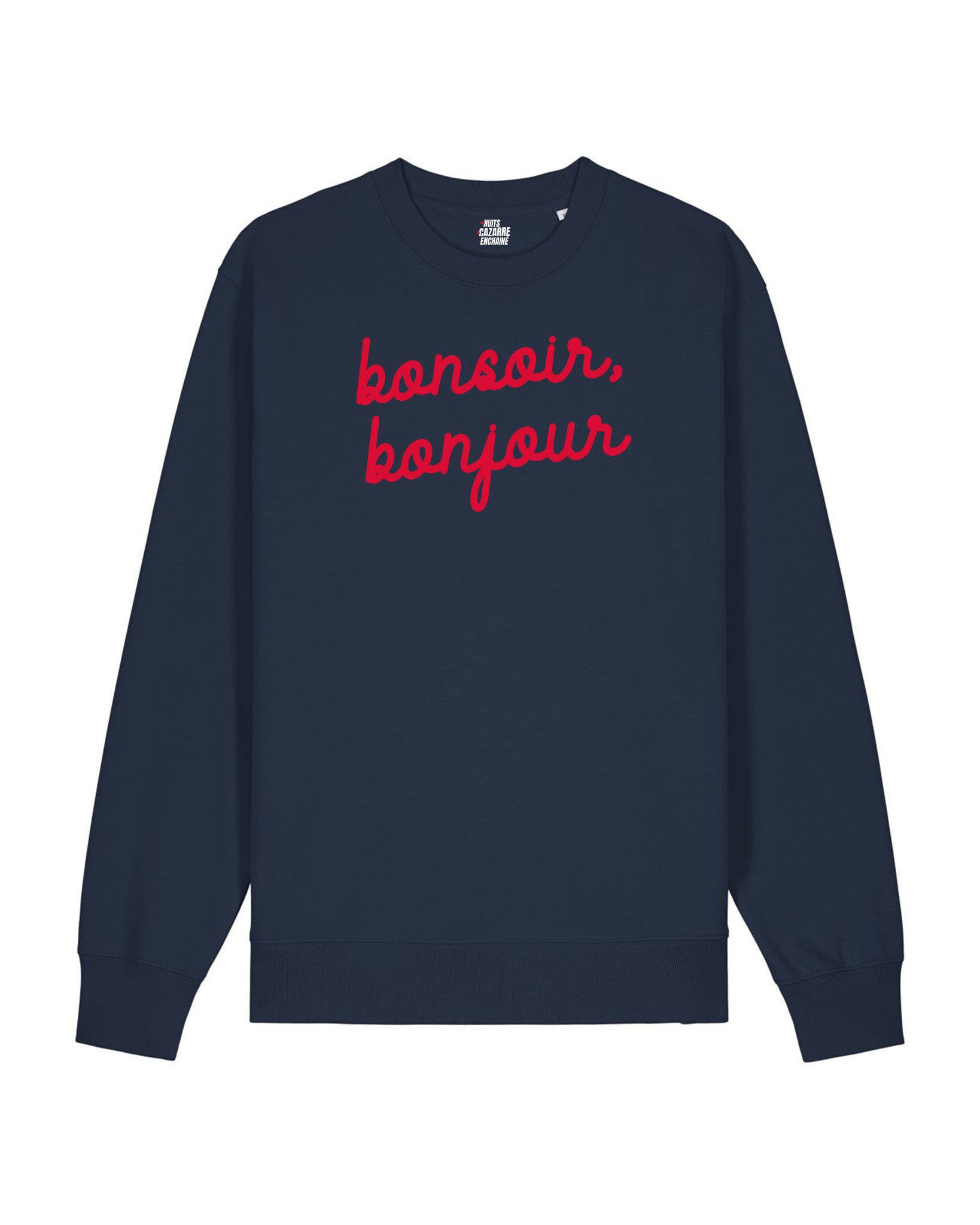 Sweat Bonsoir, Bonjour - Cazarre x Foot Dimanche