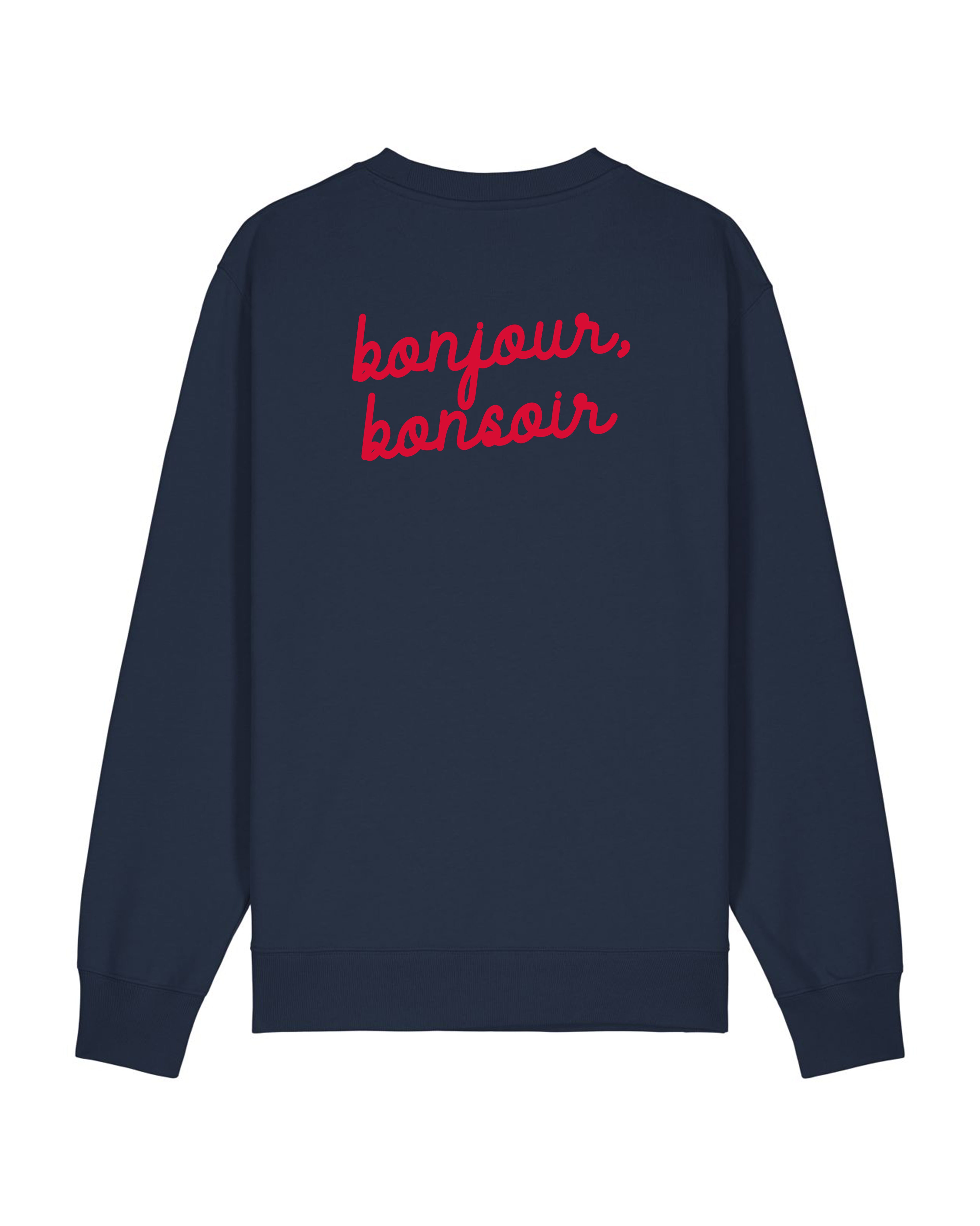 Bonjour | Sweat - Sweatshirt Bonsoir, Logo Dimanche Foot x Cazarre 