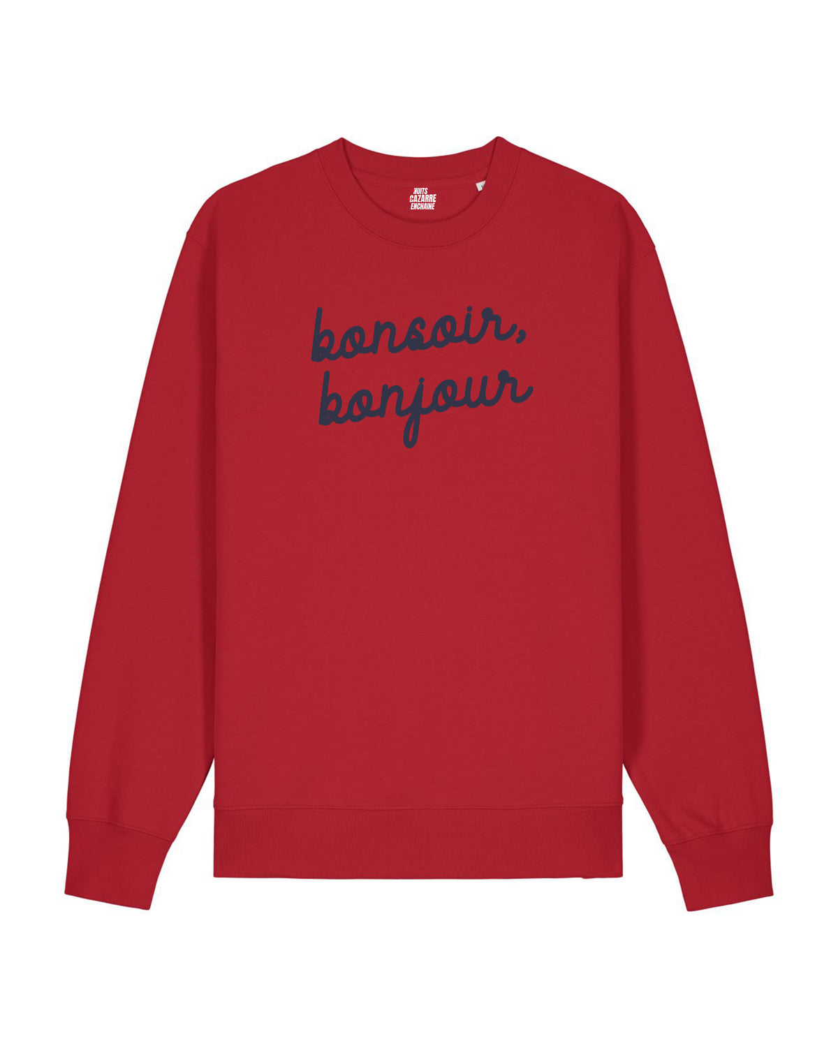 Sweat Bonsoir, Bonjour - Cazarre x Foot Dimanche