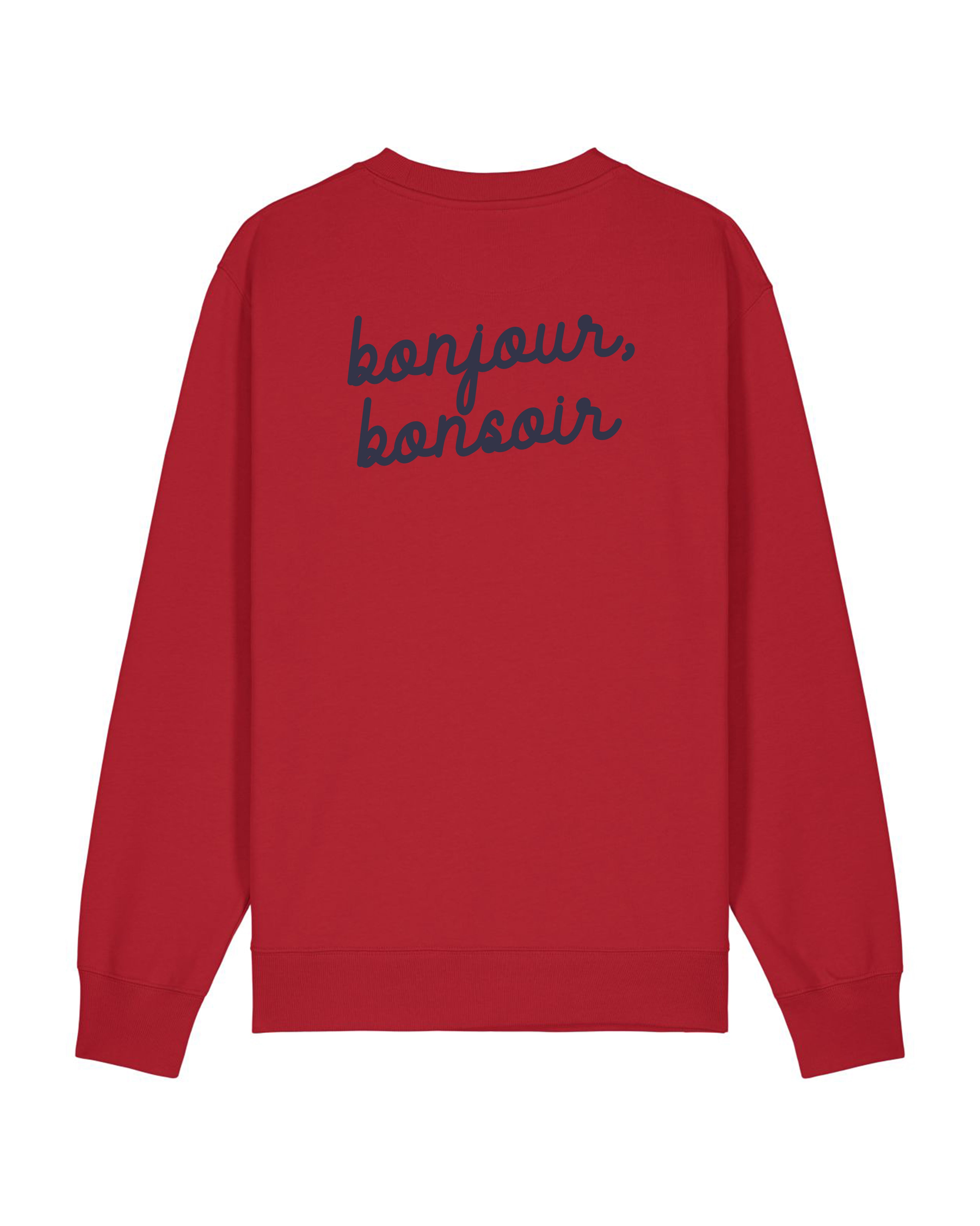 Bonjour | Sweat - Sweatshirt Bonsoir, Logo Dimanche Foot x Cazarre 