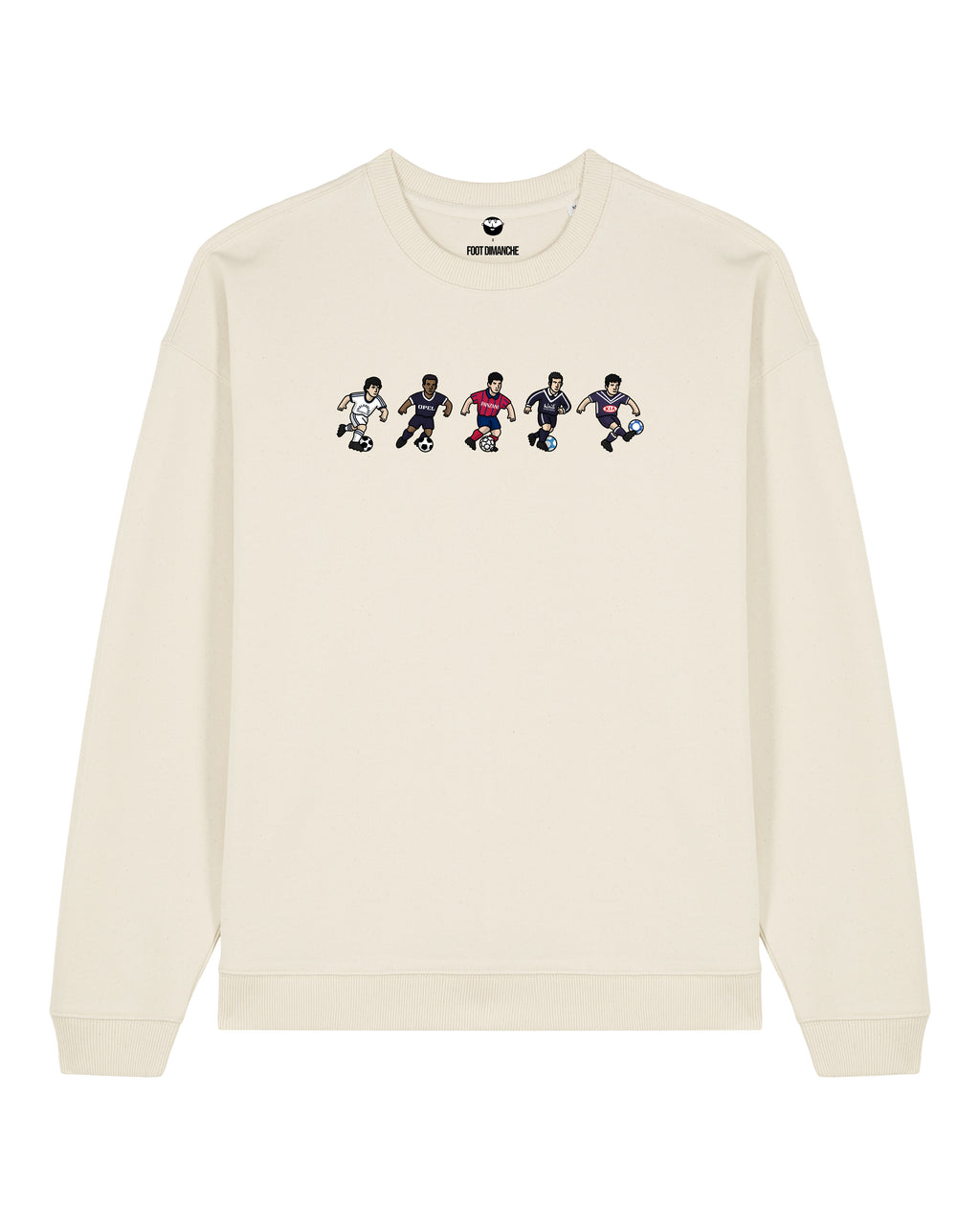 Sweat Bordeaux - Foot Dimanche x Clément Striano