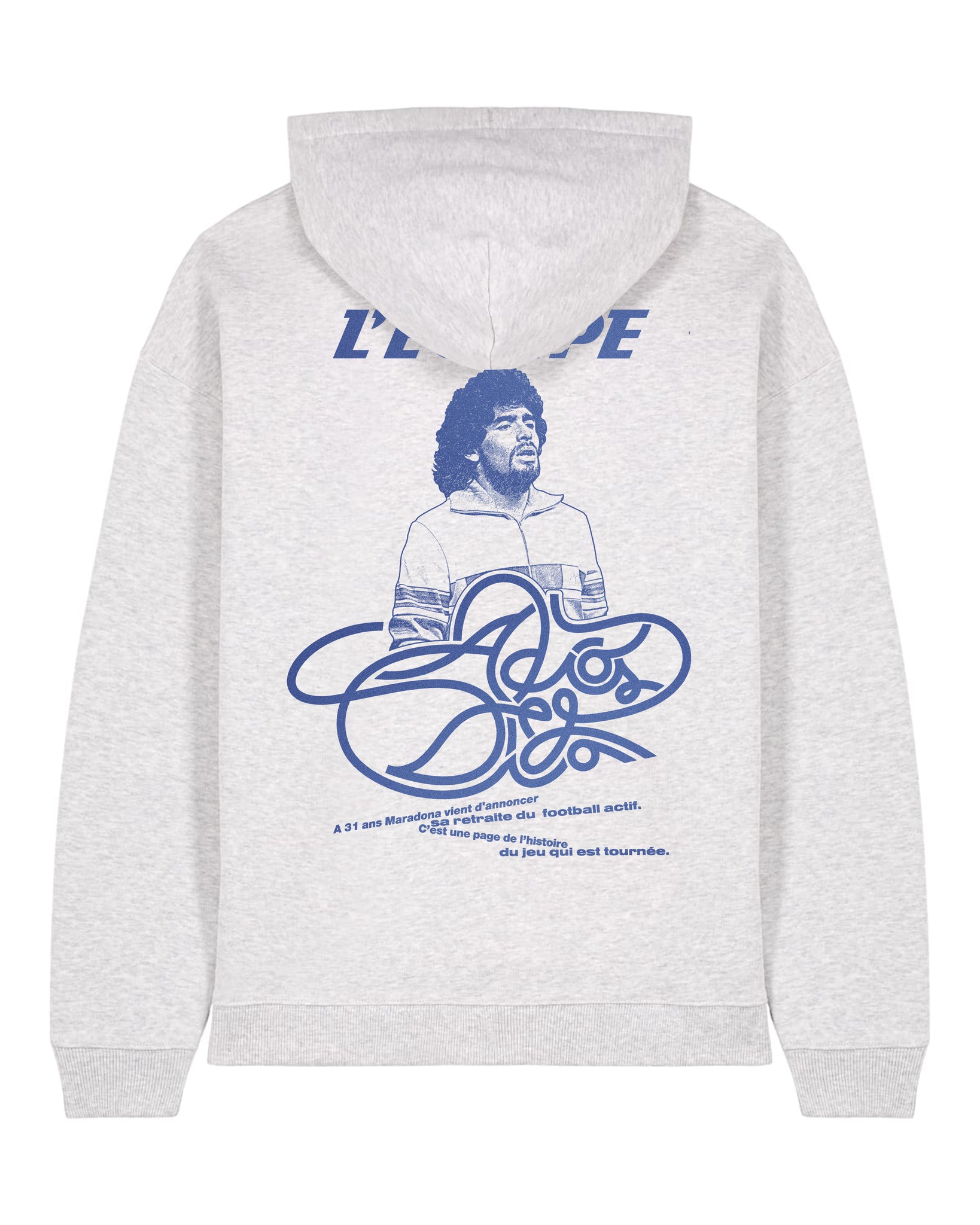 Sweat Capuche Adios Diego - L'Equipe x Foot Dimanche